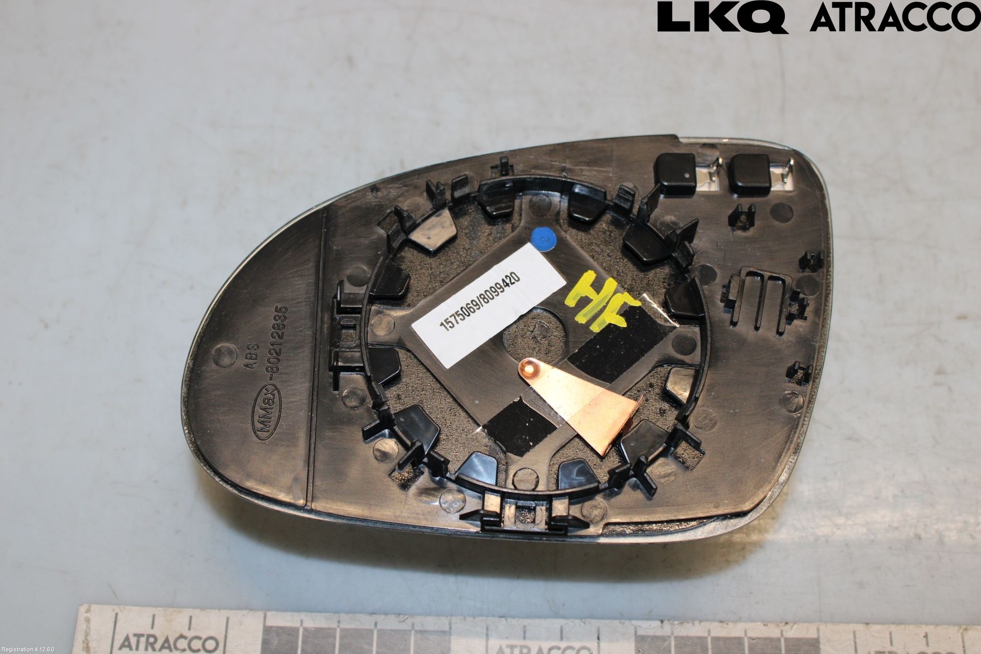 Volkswagen VW PASSAT 05-11 Spegelglas Hö