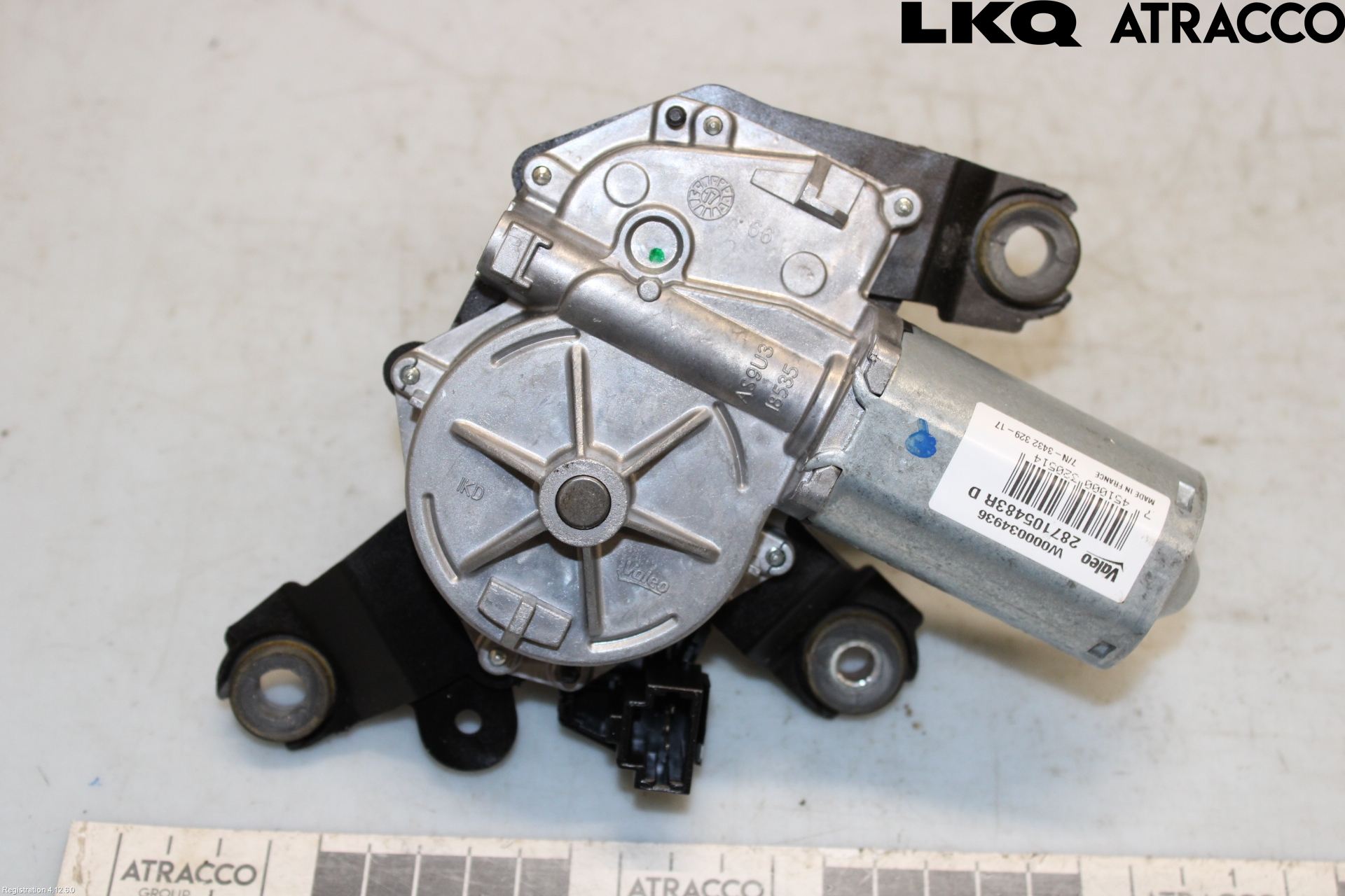 Renault ZOE/E-TECH 13- Torkarmotor Baklucka