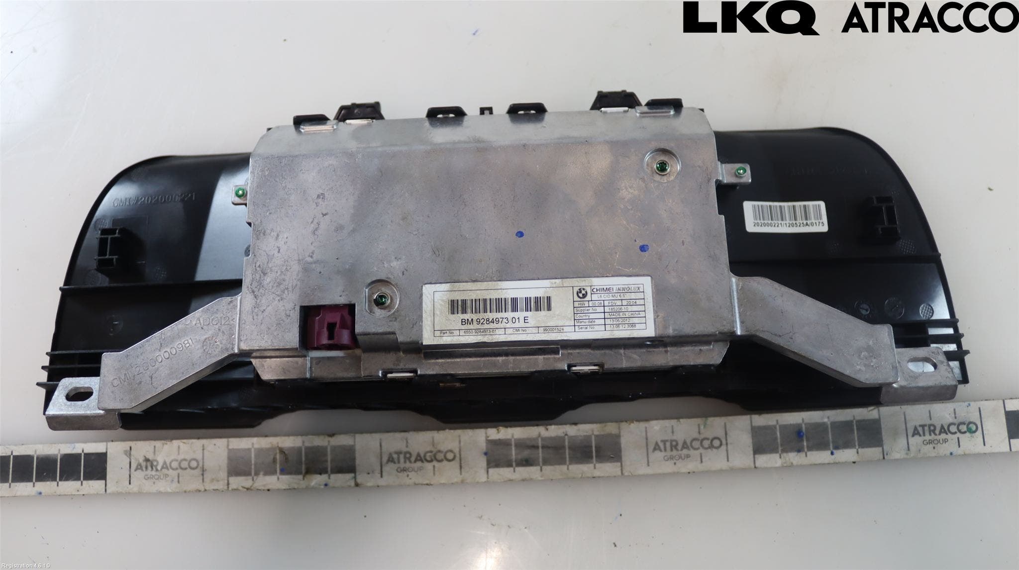 BMW 5 F10/F11/F18 09-17 Bildskärm