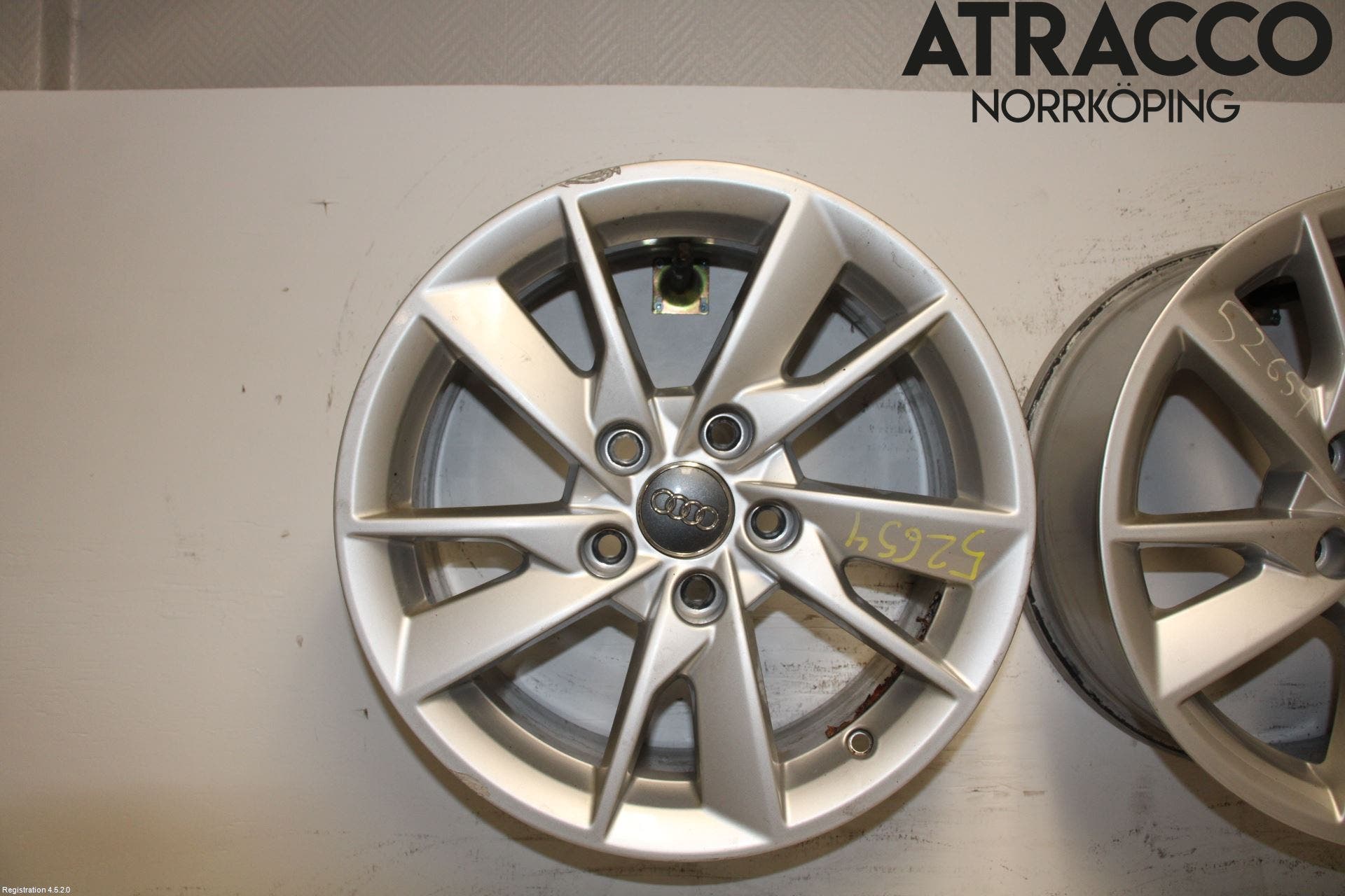 Audi A4/S4 B9 20- Fälgsats Aluminium