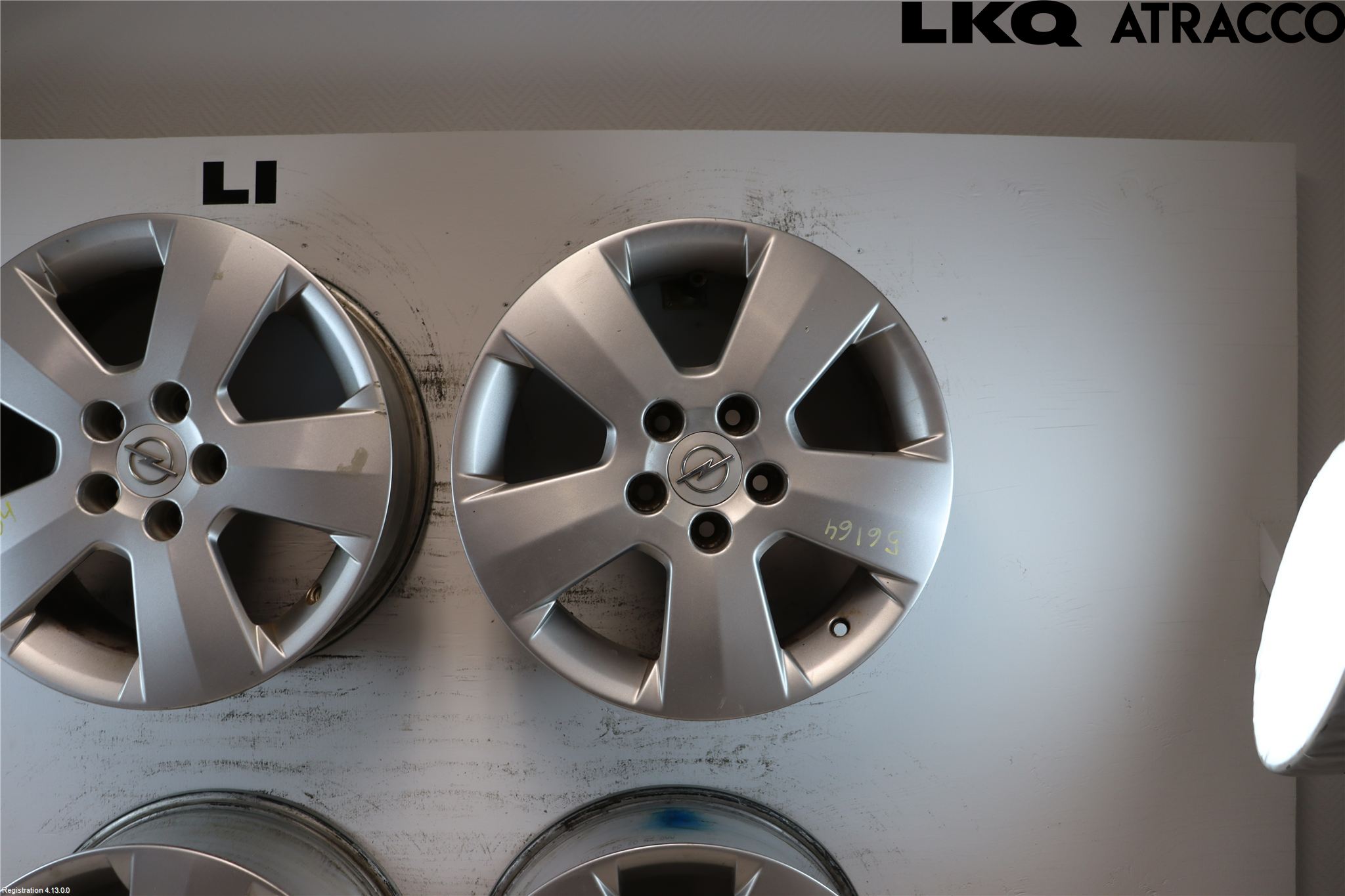 Opel ASTRA H 04-12 Fälg Aluminium