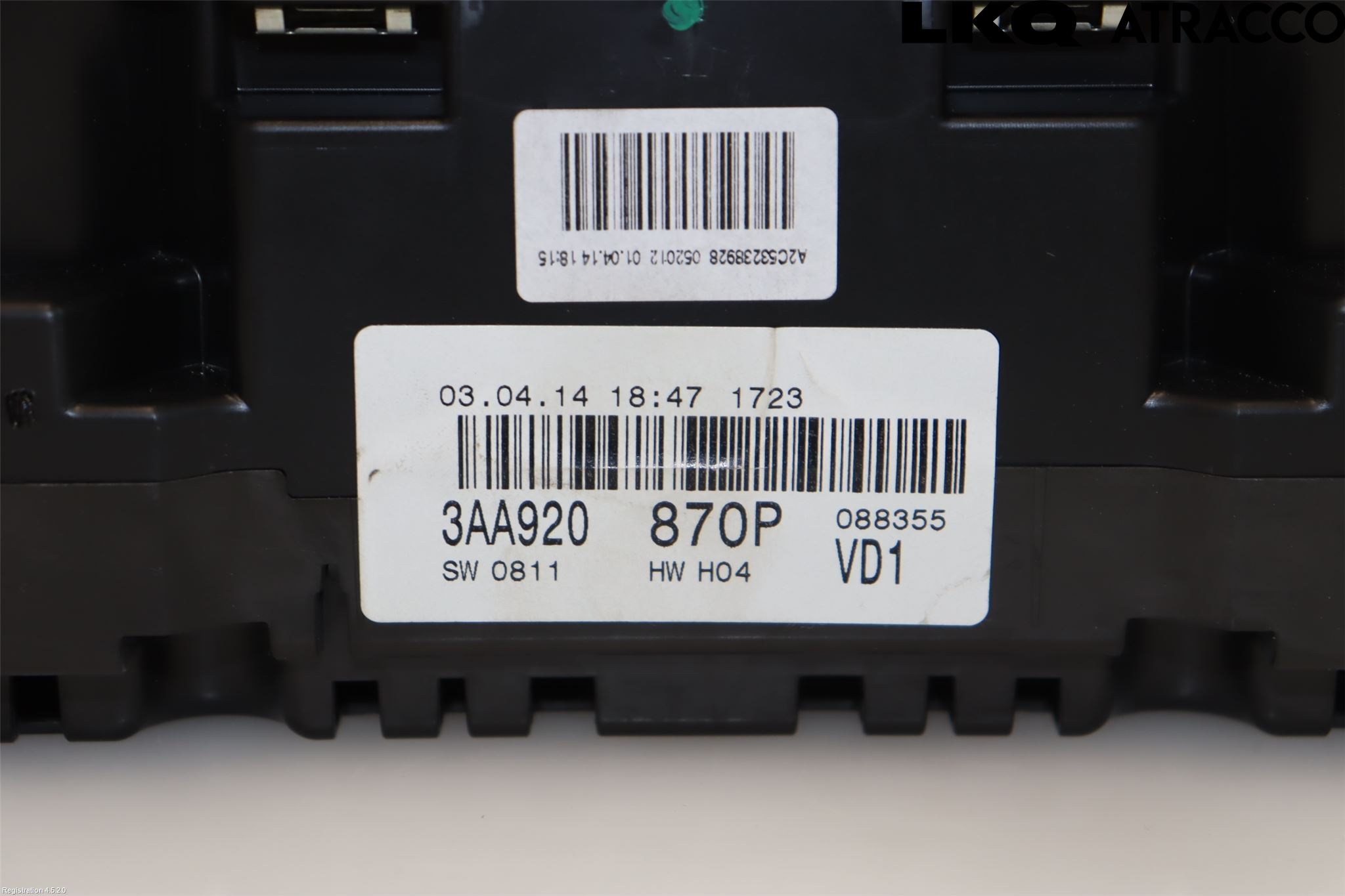 Volkswagen VW PASSAT 11-14 Instrument Komb
