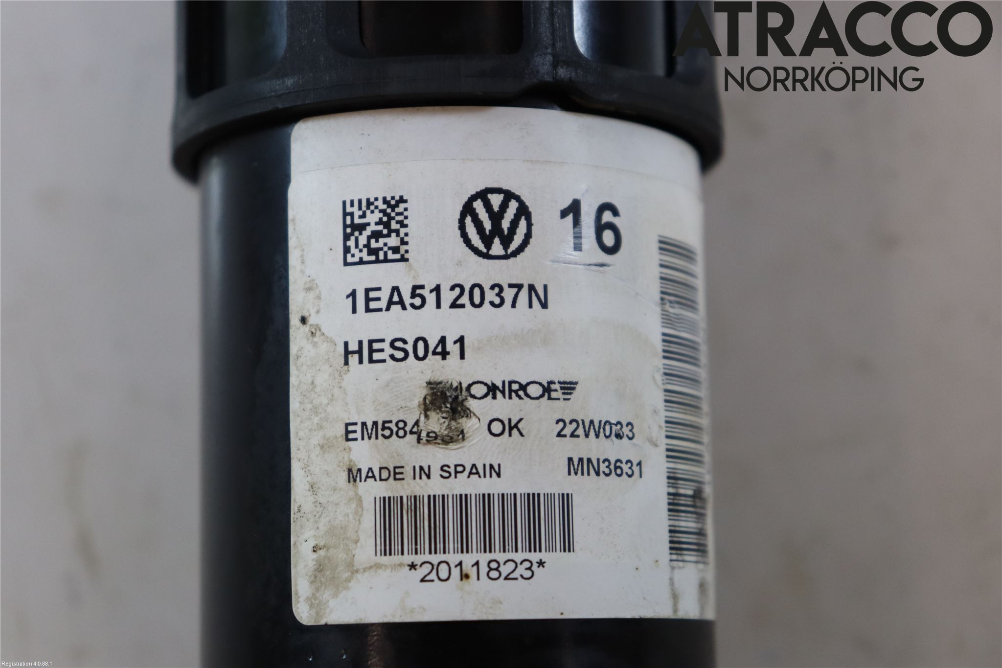 Volkswagen VW ID.4 21- Stötdämpare Bak