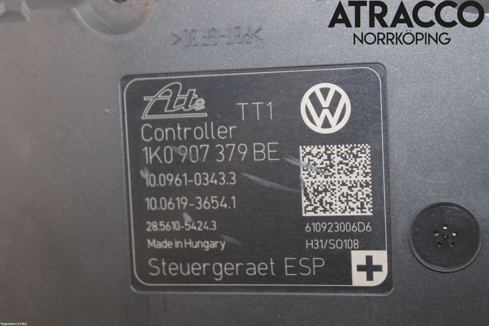 Volkswagen VW GOLF VI 09-13 Abs Hydraulaggregat