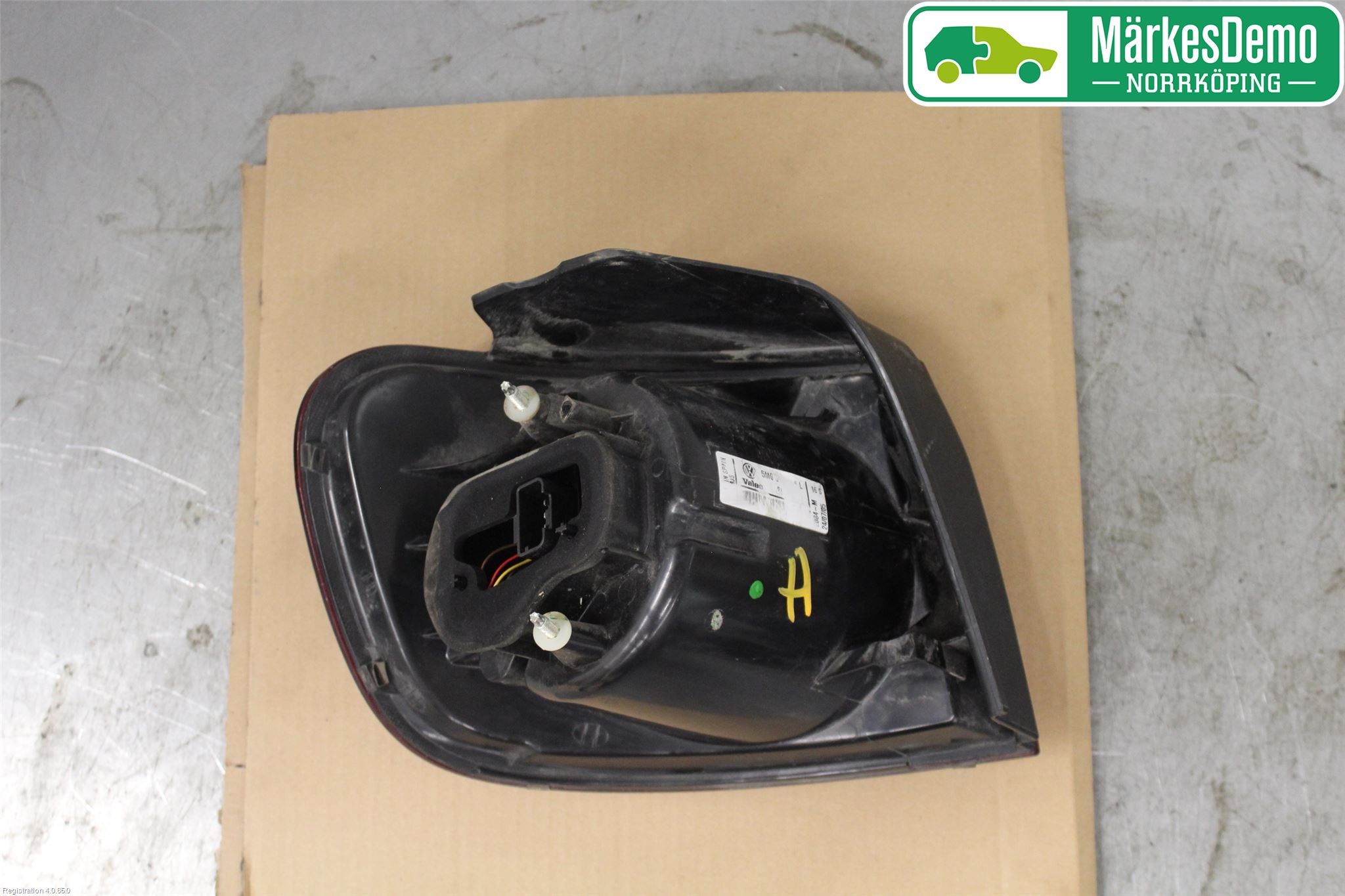 Volkswagen VW GOLF PLUS/CROSS GOLF 04-14 Bakljus Höger