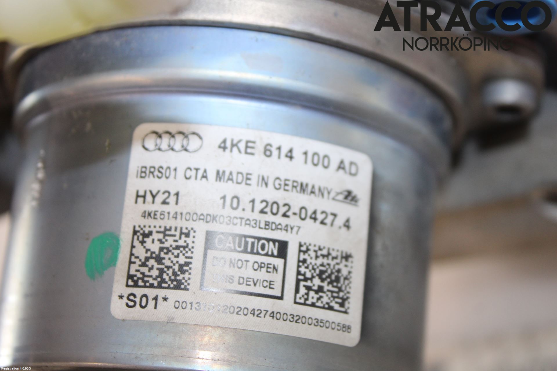 Audi E-TRON, S GE 19- Bromsservo