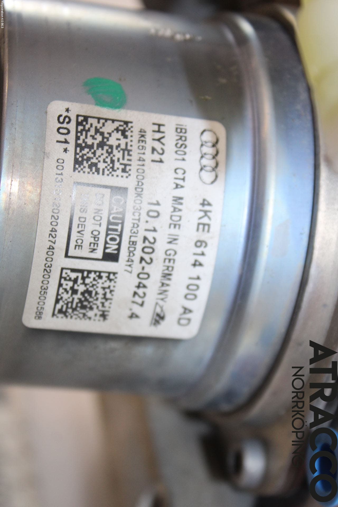 Audi E-TRON, S GE 19- Bromsservo