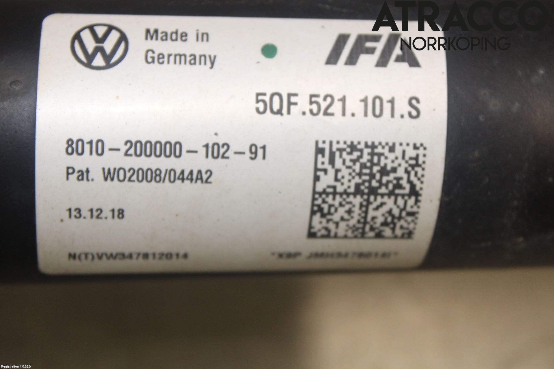 Seat TARRACO 19- Mellanaxel Komp