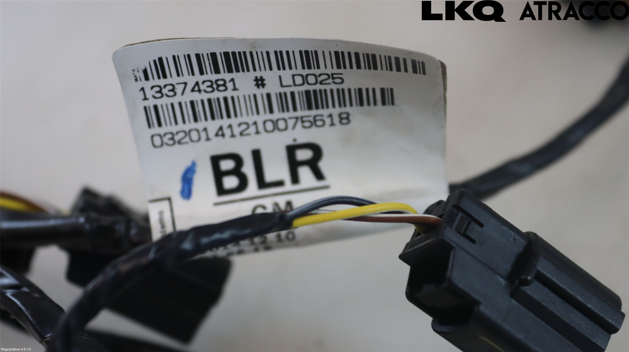 Opel ASTRA J 10-15 Parkeringshjälp Backsensor