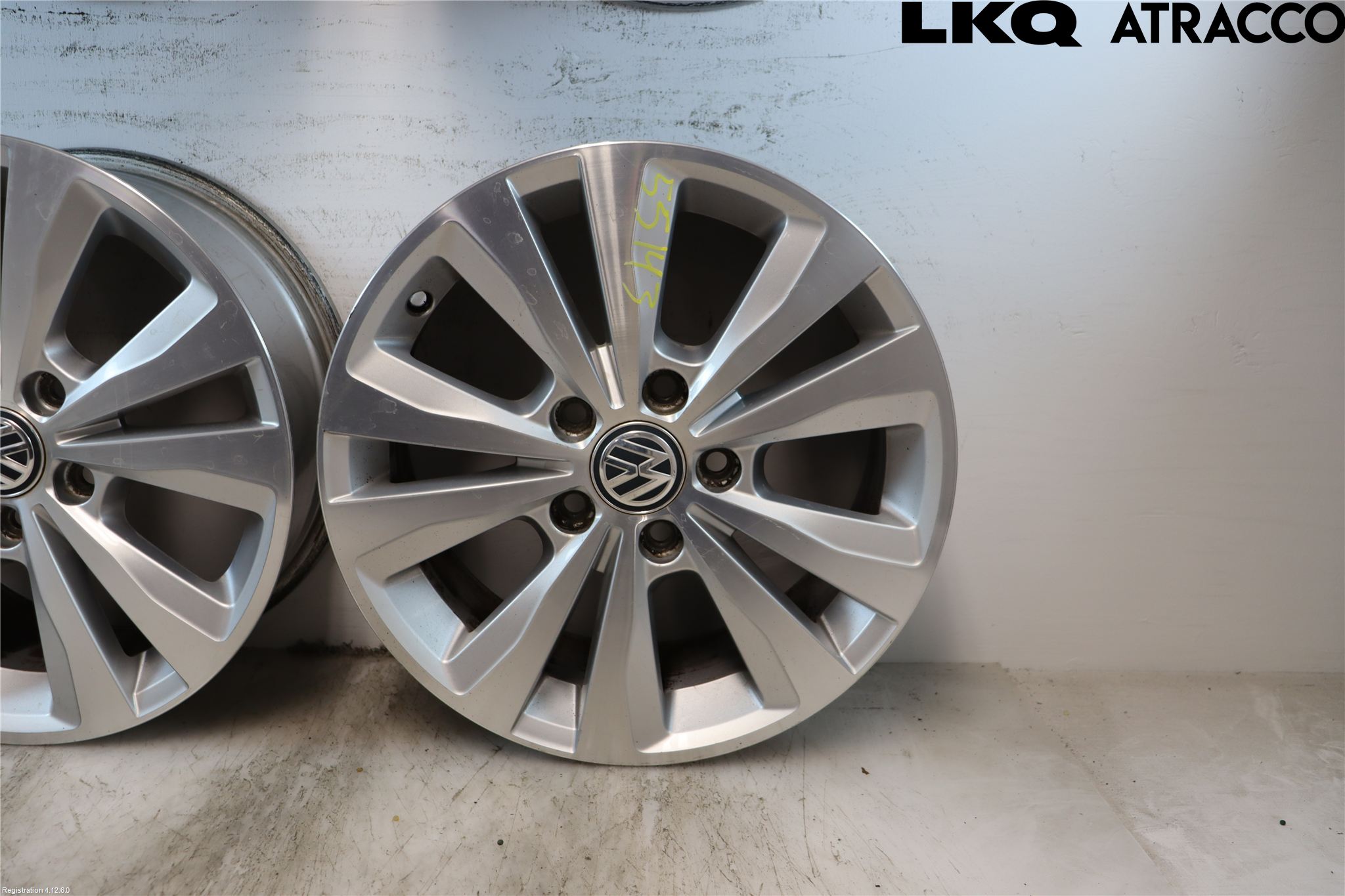 Volkswagen VW GOLF / E-GOLF VII 13-20 Fälgsats Aluminium