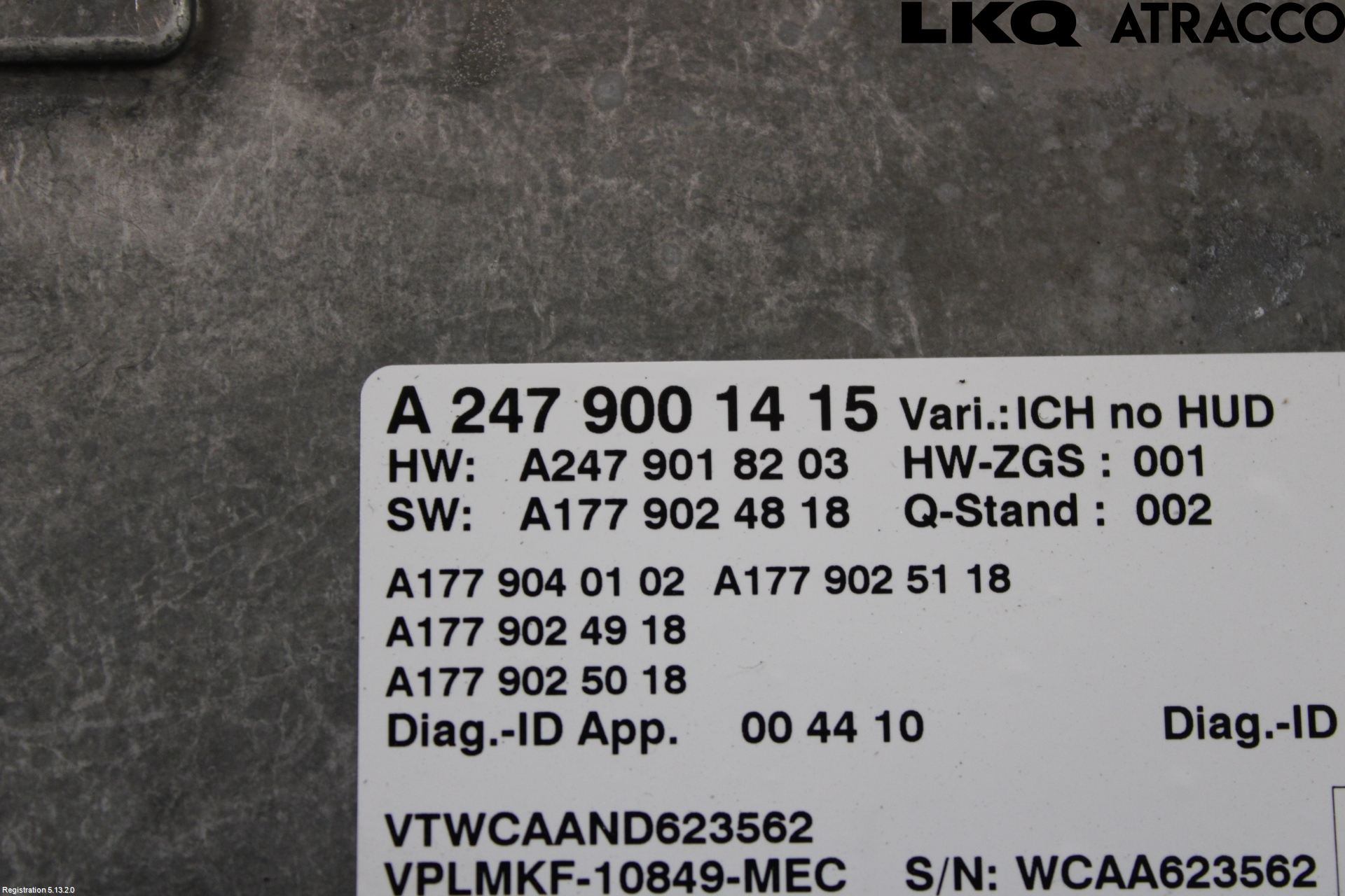 Mercedes-Benz MB EQA (H243) 21- Styrenhet Övrigt