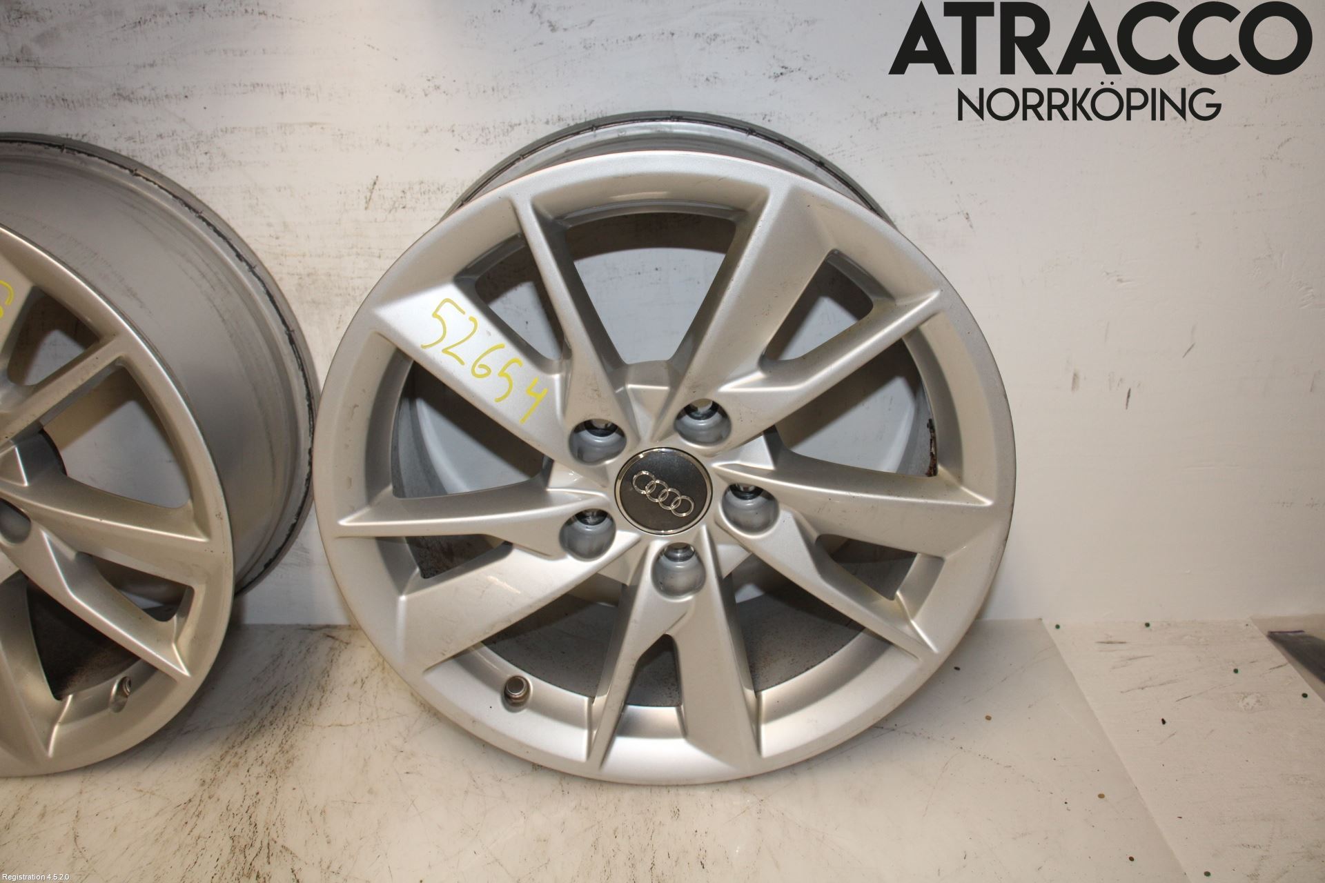 Audi A4/S4 B9 20- Fälgsats Aluminium