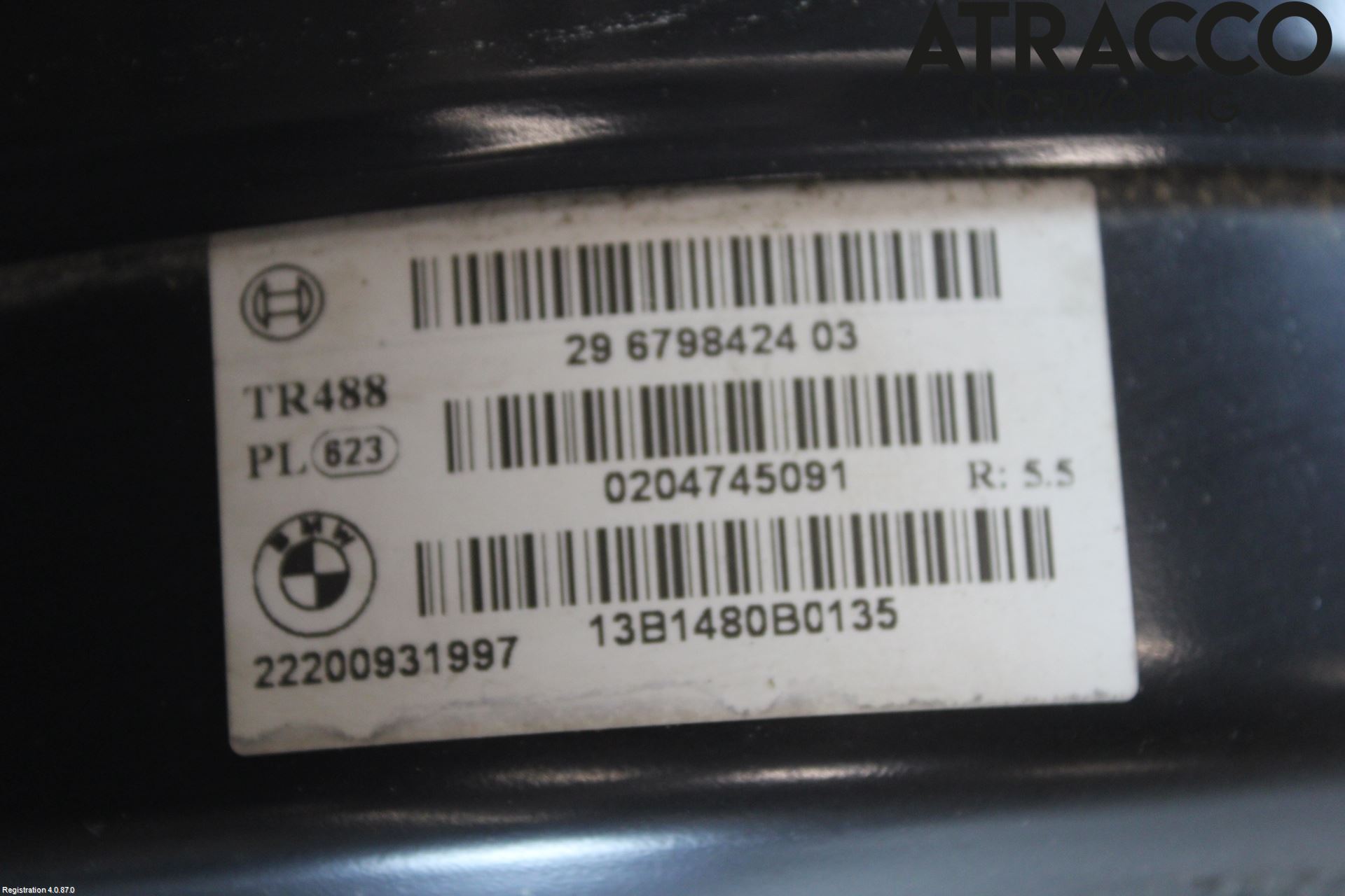 BMW 3 GT F34 13-19 Bromsservo