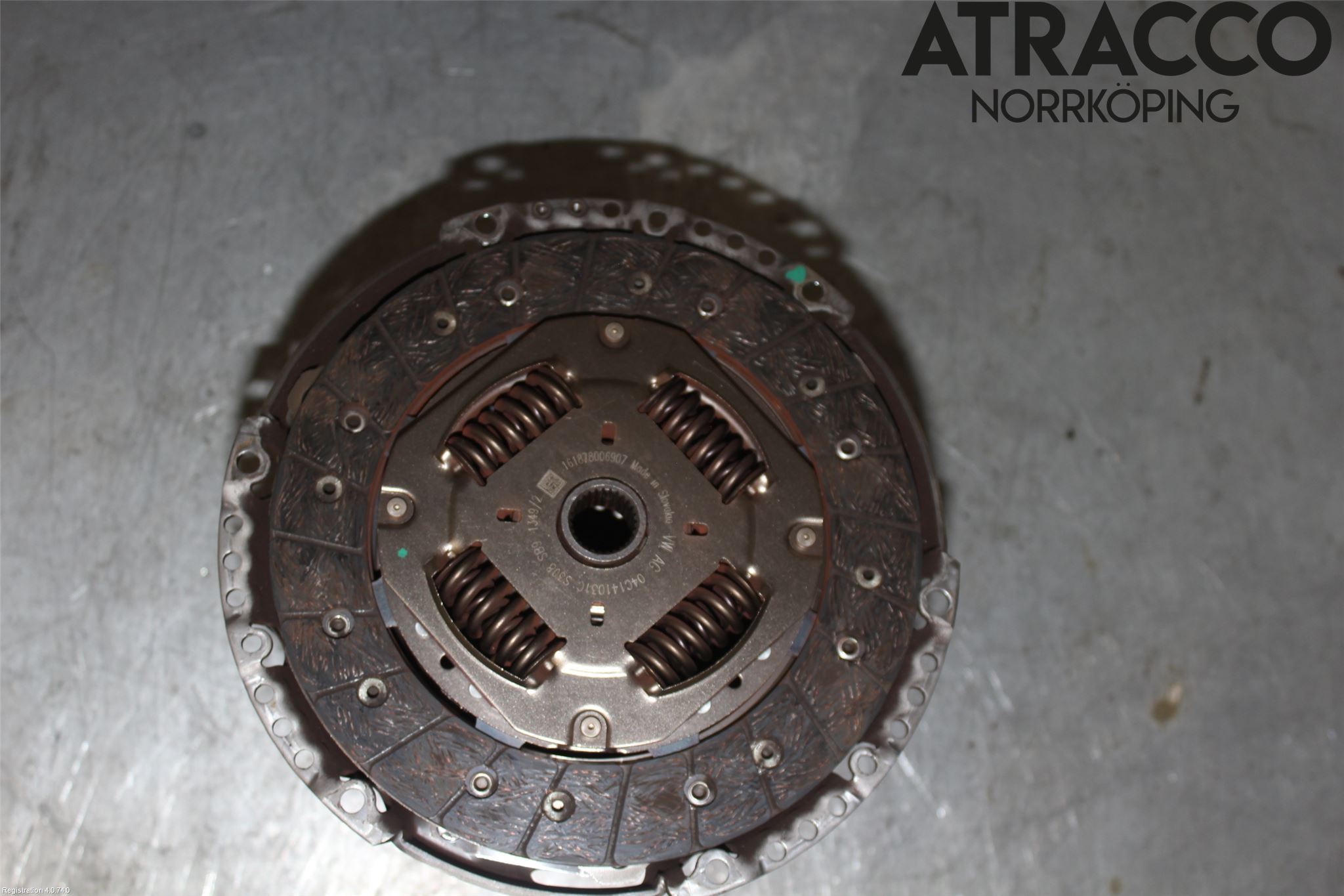 Volkswagen VW T-CROSS 19- Koppling Tryckplatta