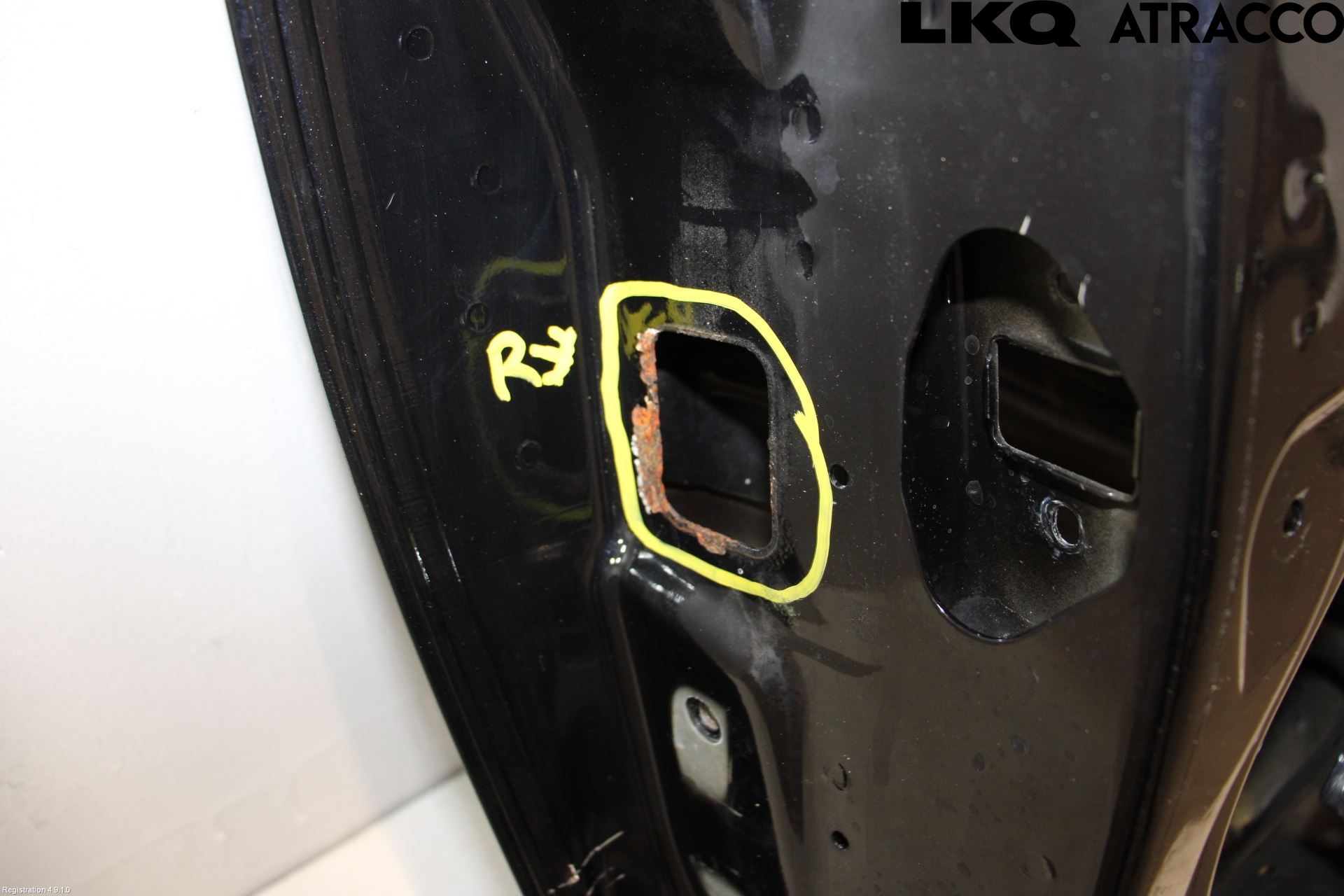 Opel ASTRA J 10-15 Dörr Bak Höger