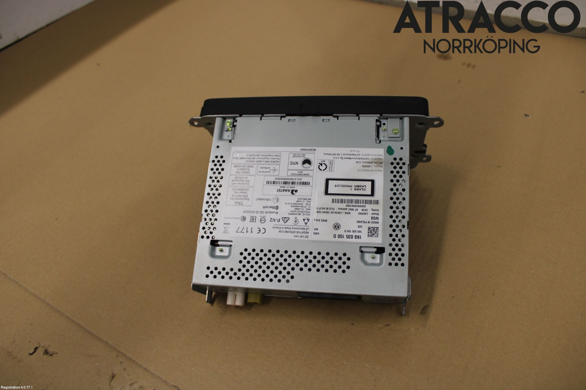 Volkswagen VW TRANSP/CARAVELLE (T6) 16-22 Cd Radio - Multimediapanel