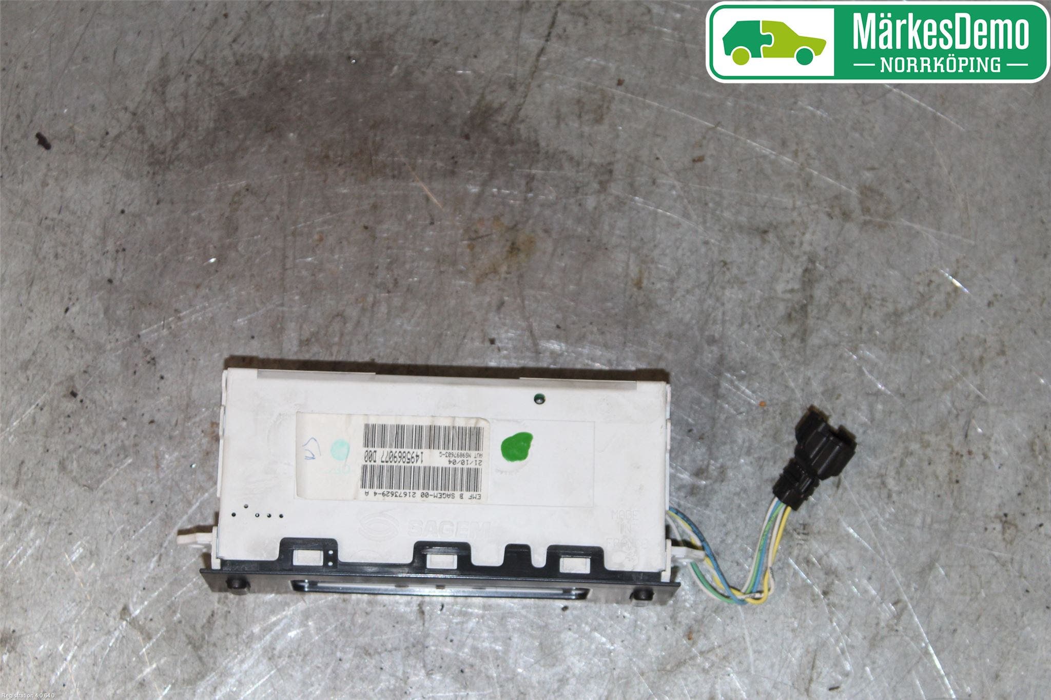 Citroen C8 Färddator