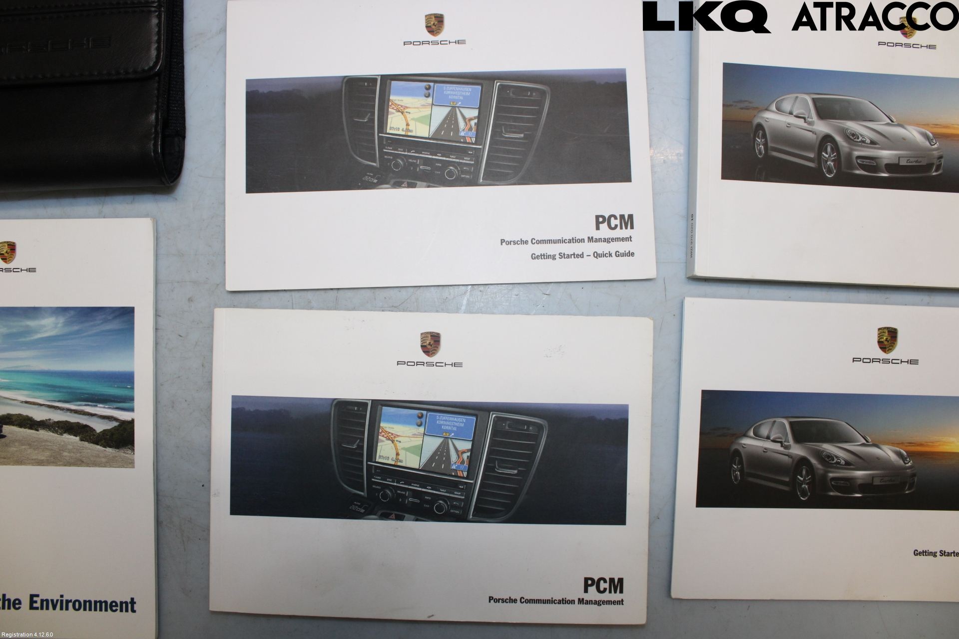 Porsche PANAMERA 09- Instruktionsbok