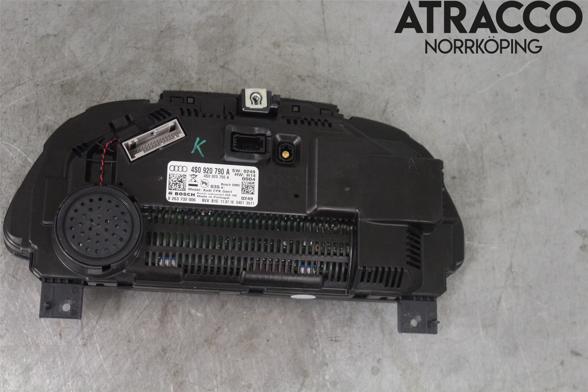 Audi R8 Instrument Komb