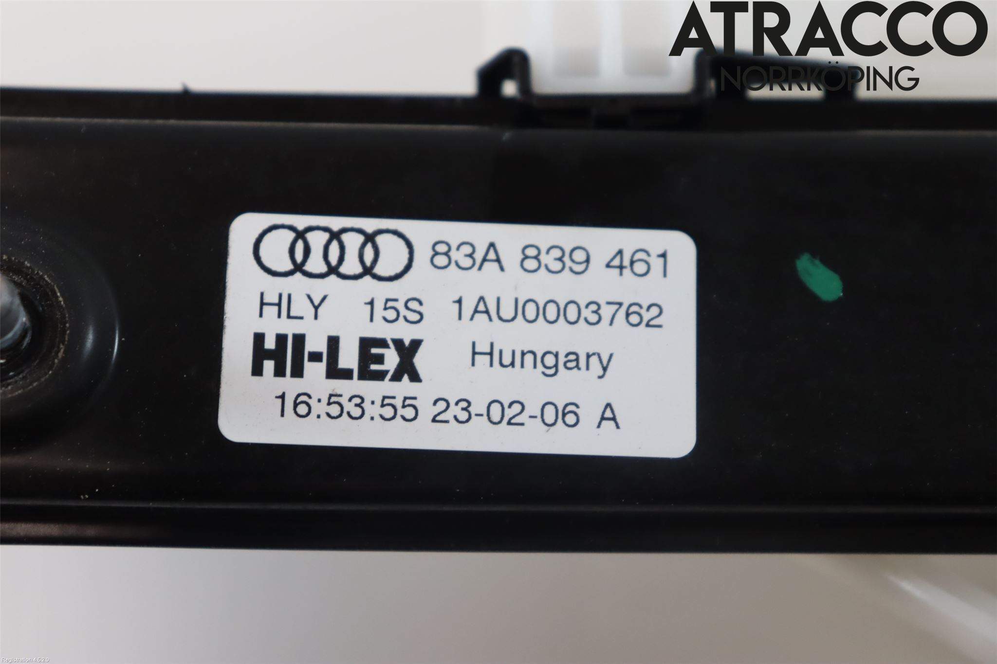 Audi Q3 F3 19- Fönsterhiss El Kompl