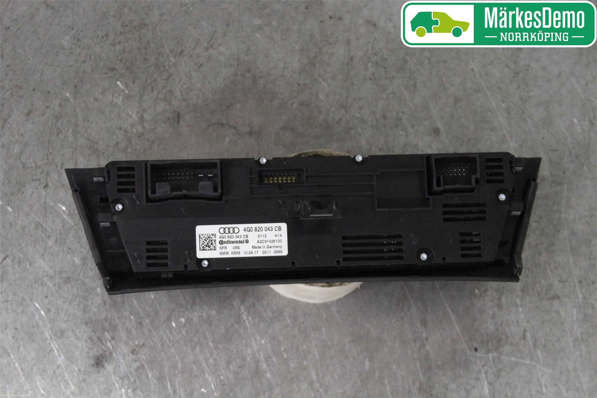 Audi A6 ALLROAD 12-18 Värmereglage