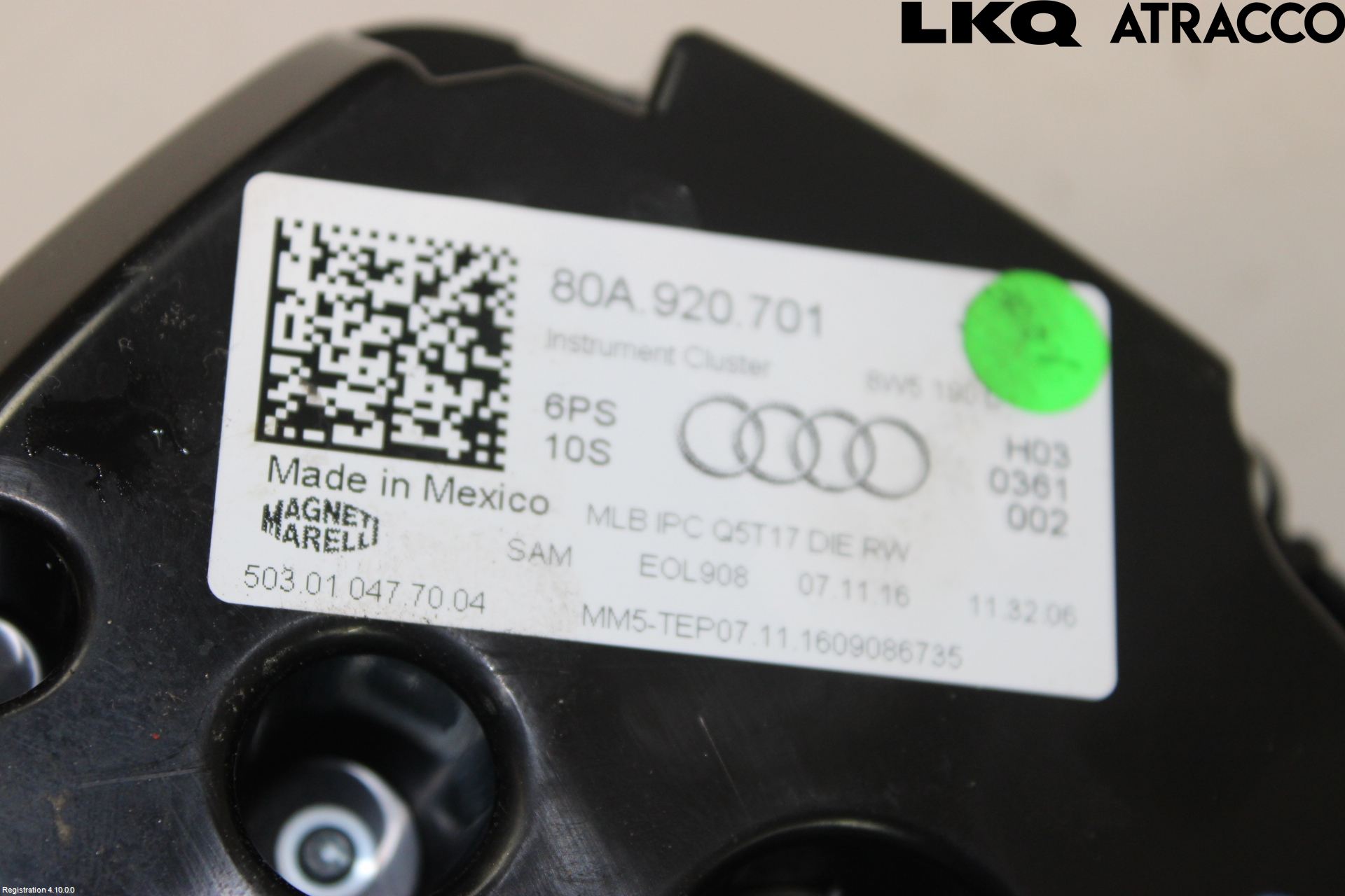 Audi Q5/SQ5 17- Instrument Komb