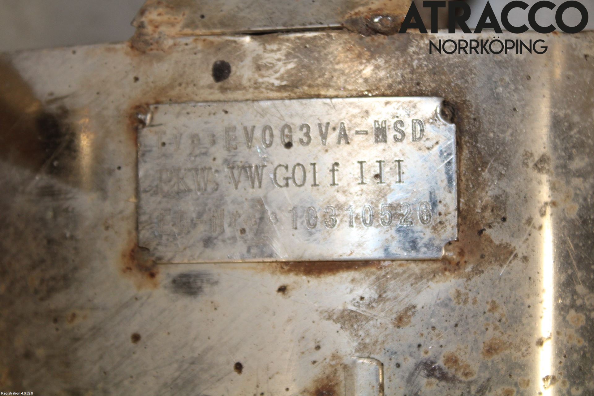 Volkswagen VW GOLF III 92-99 Avgas Halvsats
