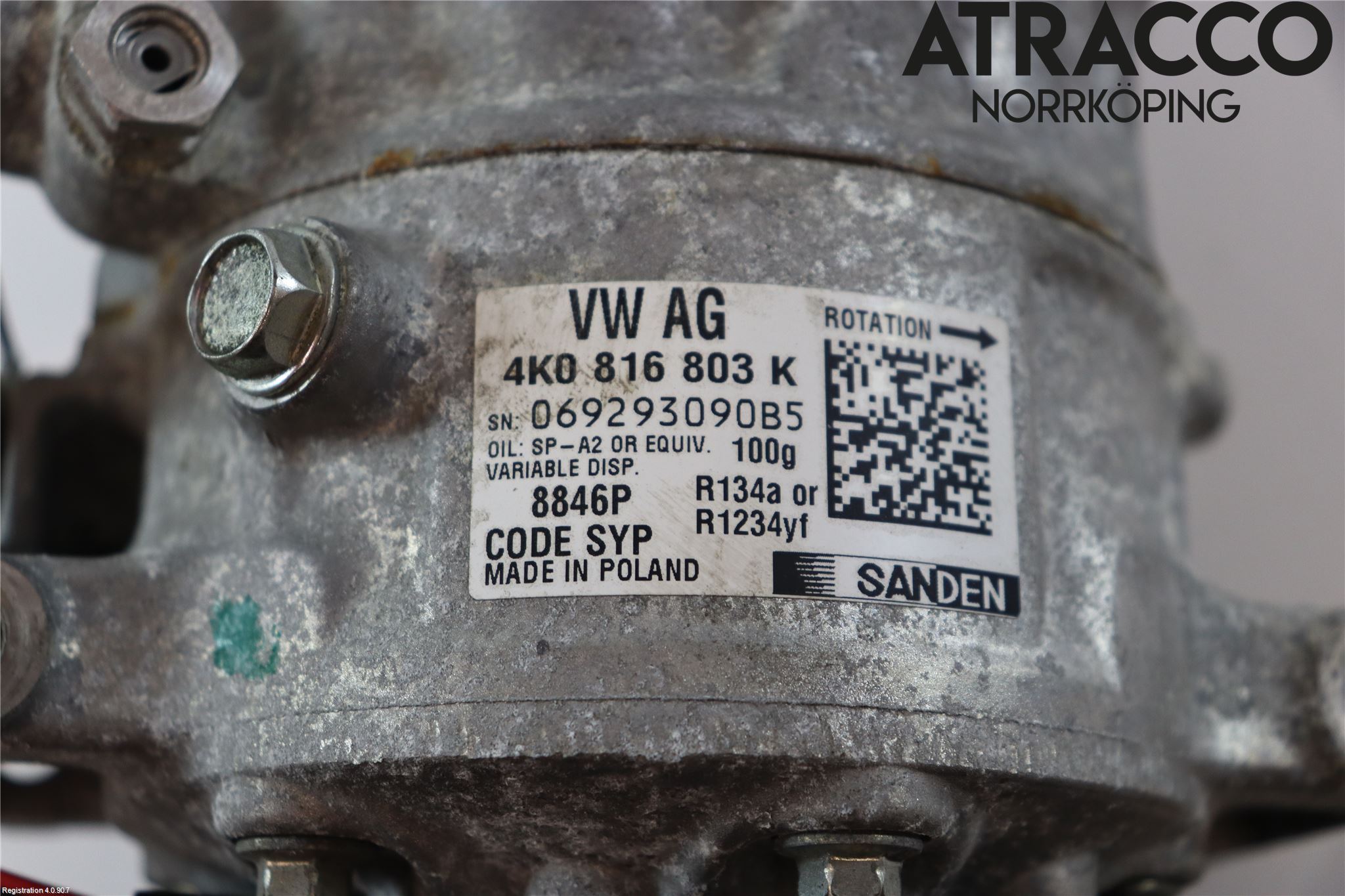 Audi A6 F2/C8 19- Ac Kompressor