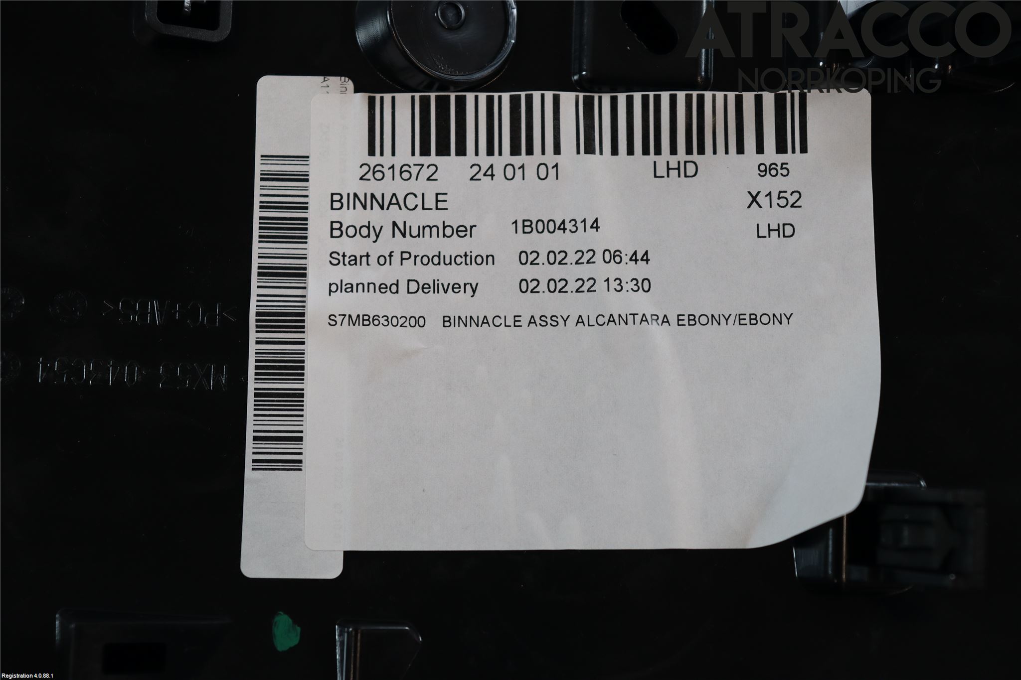 Jaguar F-TYPE Instrumentbräda