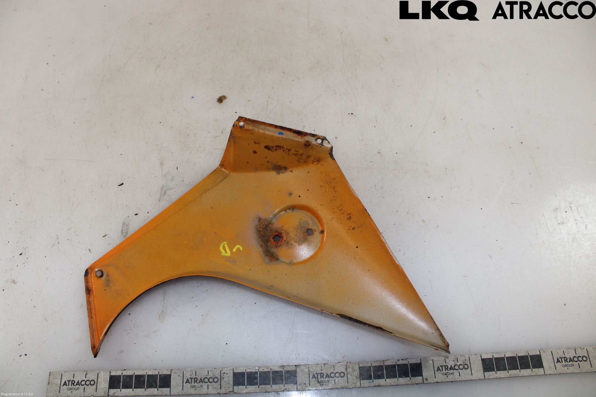 Saab 95/96 Deflektor Plåt-Plast Kylning