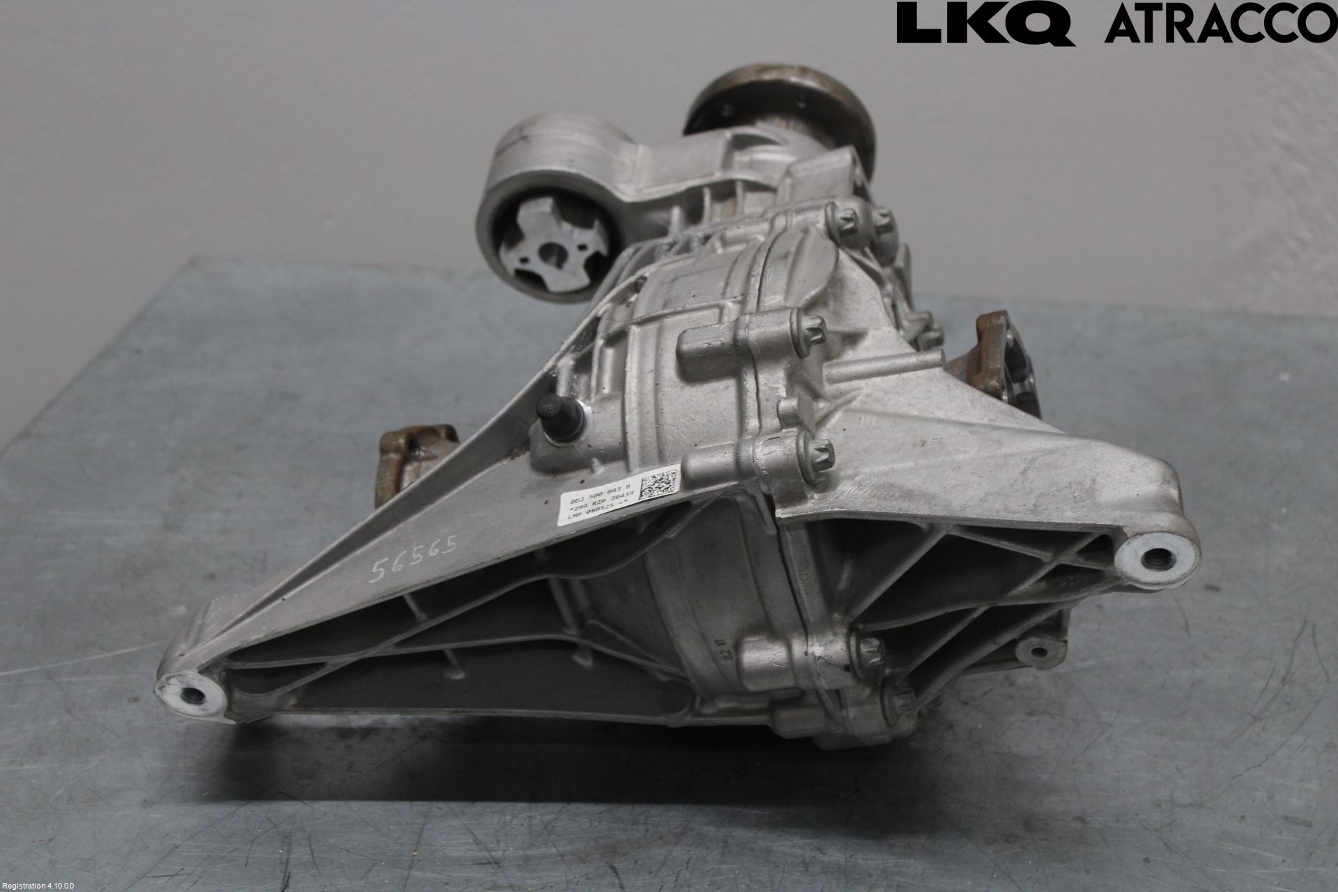 Volkswagen VW TOUAREG CR 18- Bakväxel-Diff