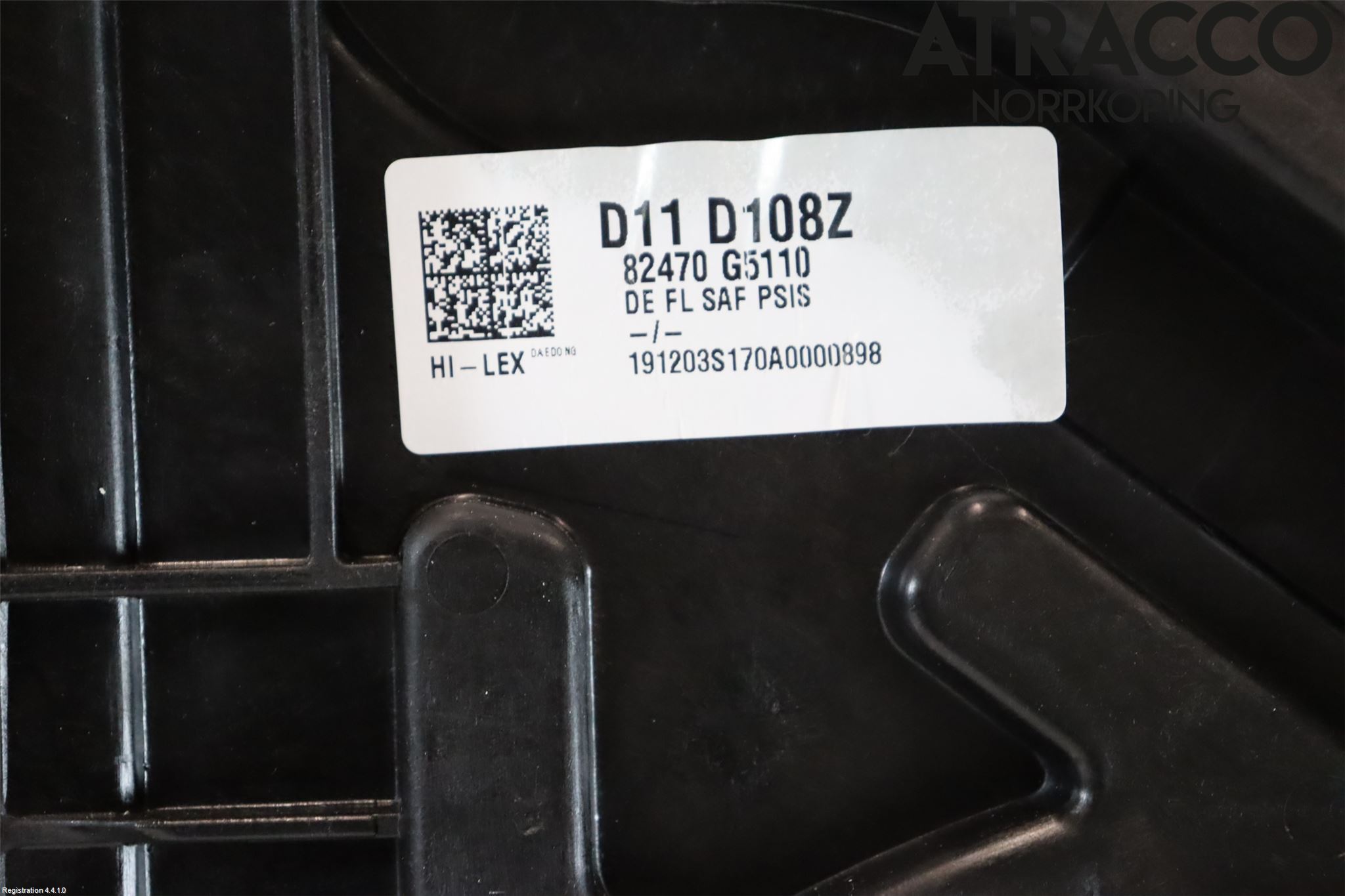 Kia NIRO (DE) 17-22 Fönsterhiss El Kompl