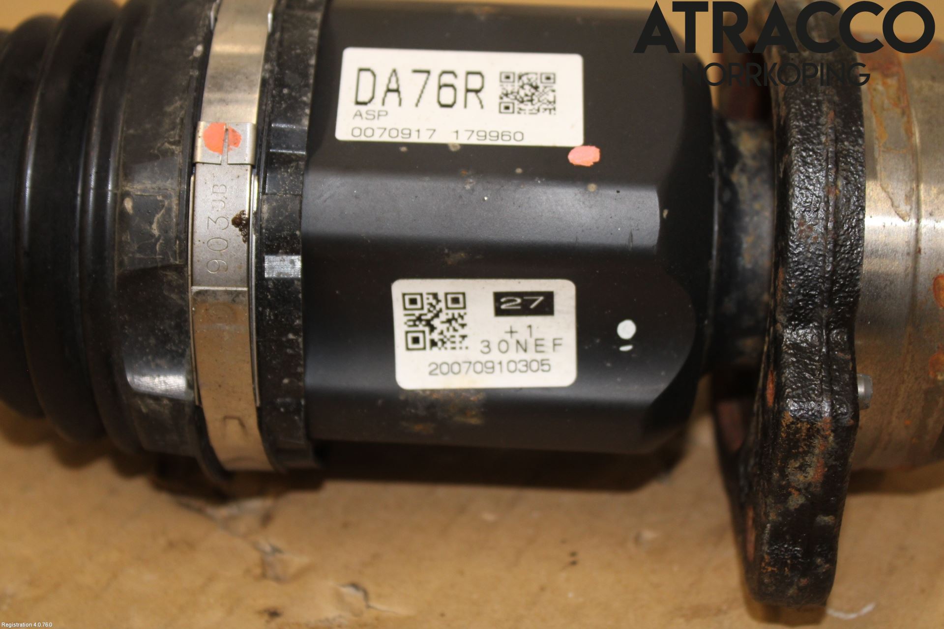 Toyota RAV4 19- Drivaxel Fram Höger