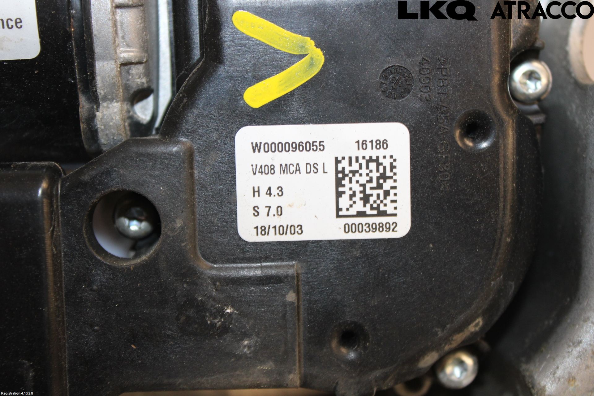 Ford TRANSIT/TOURNEO CONNECT 13-22 Torkarmotor Vindruta