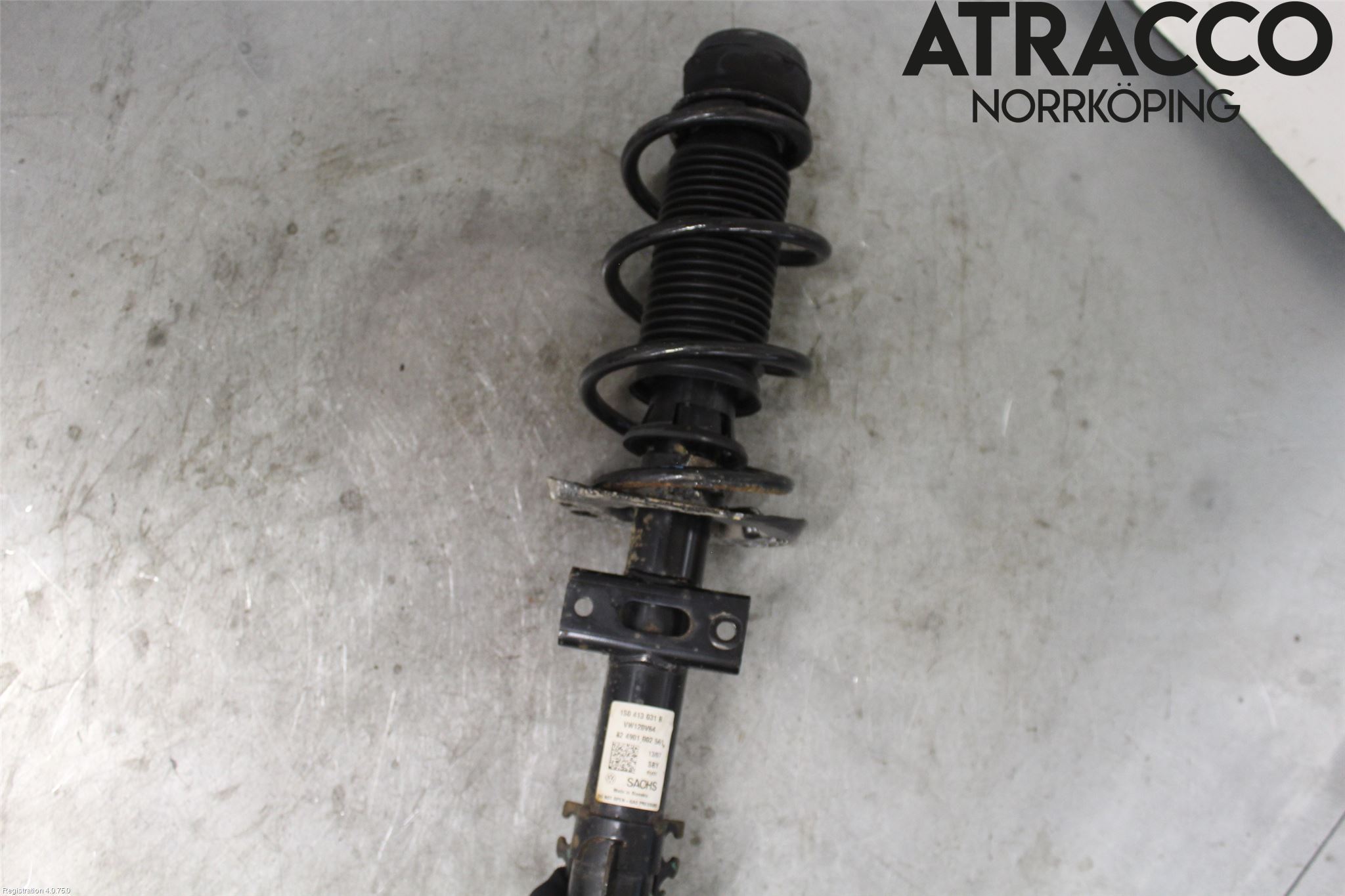 Volkswagen VW UP! / E-UP! Fjäderben Fram Vänster