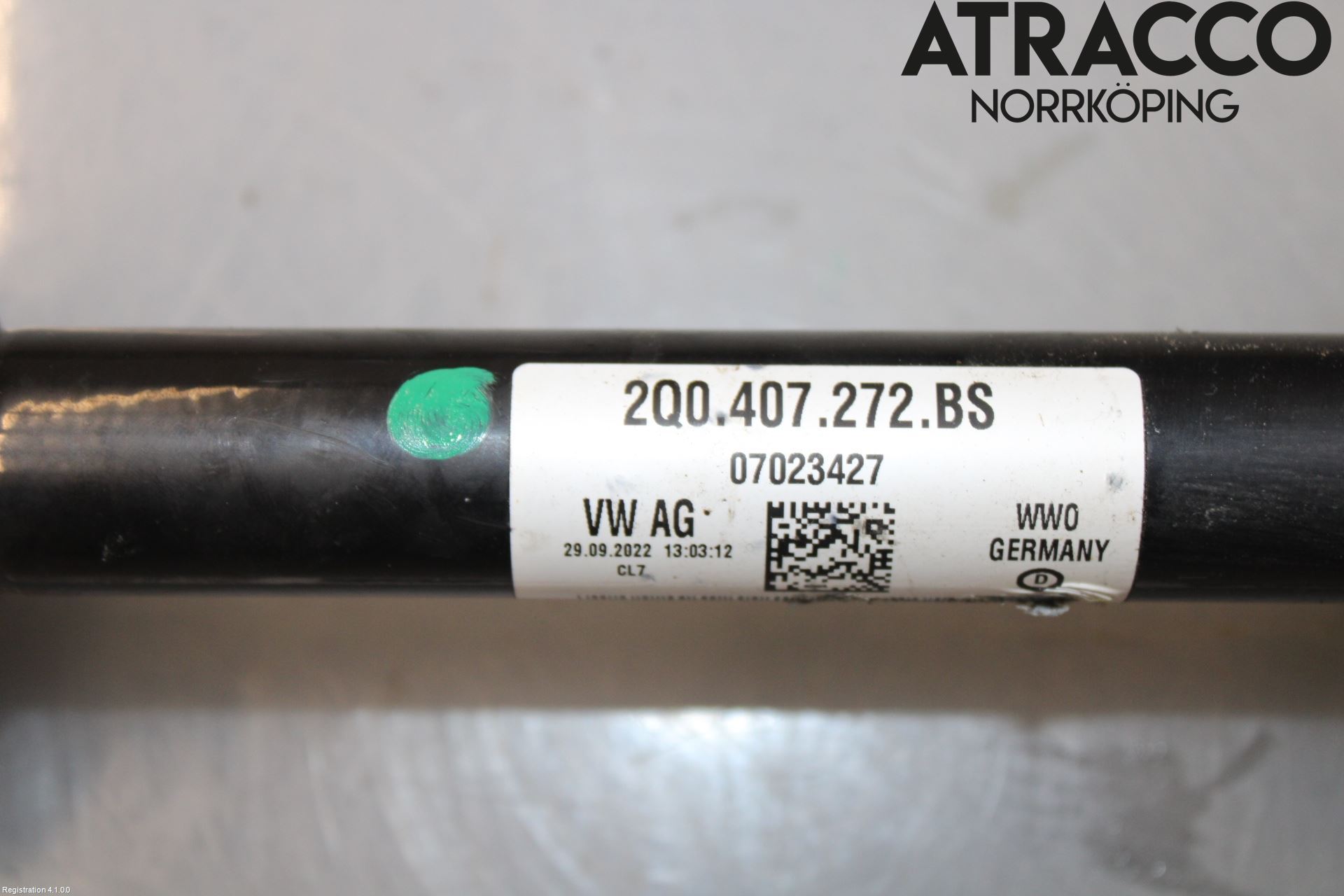 Skoda SCALA 19- Drivaxel Fram Höger