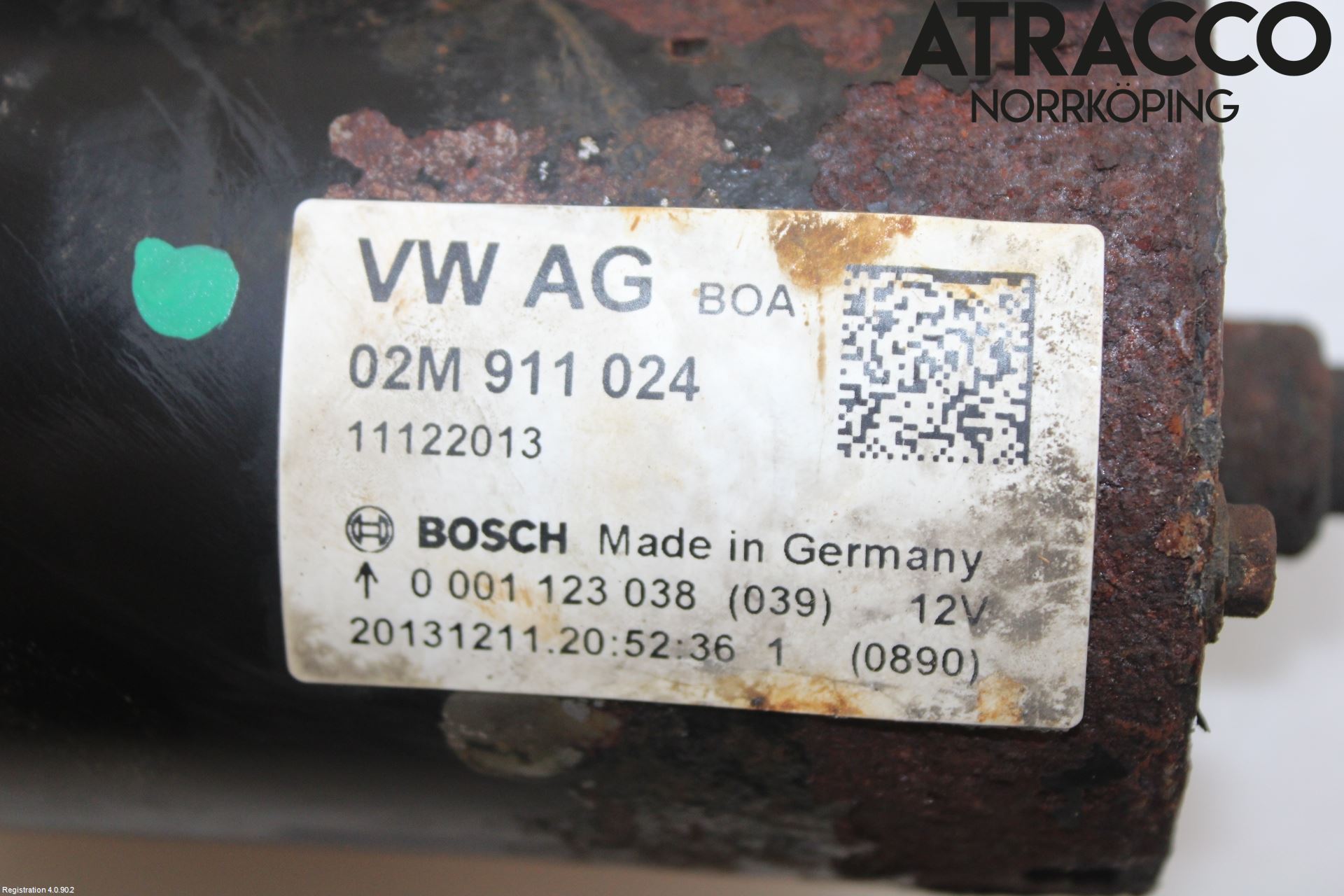 Volkswagen VW TRANSP/CARAVELLE (T5) 04-15 Startmotor Diesel
