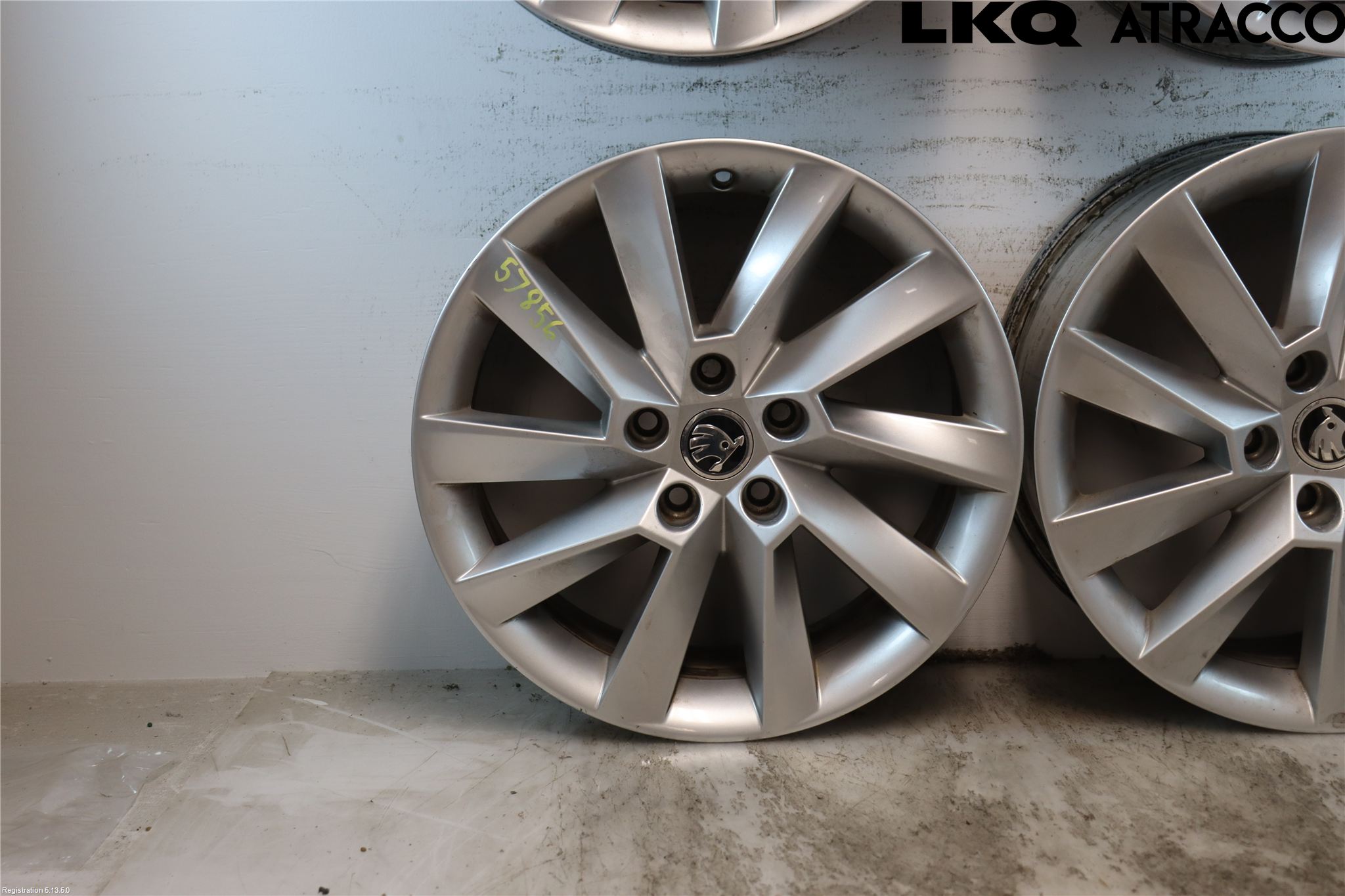 Skoda SUPERB 09-15 Fälgsats Aluminium