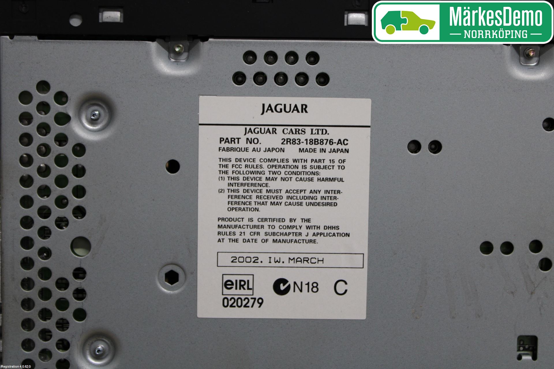 Jaguar S-TYPE Cd Radio - Multimediapanel