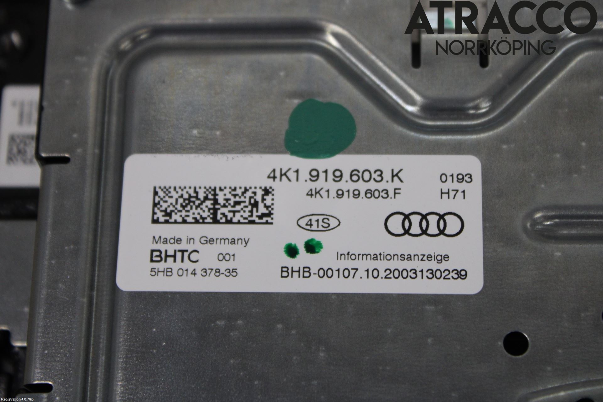 Audi A6 F2/C8 19- Multifunktionsdisplay