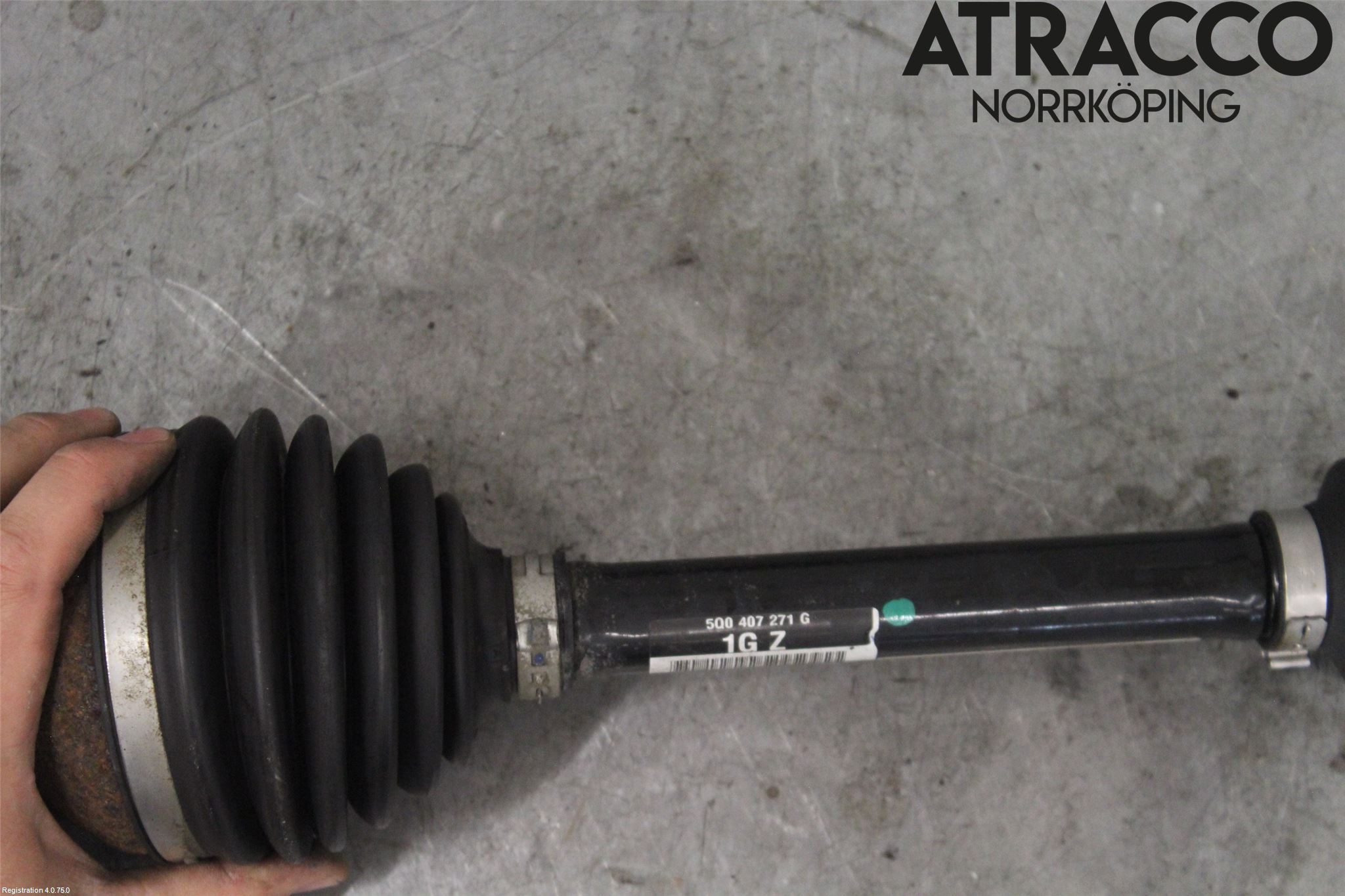 Volkswagen VW GOLF / E-GOLF VII 13-20 Drivaxel Fram Vänster