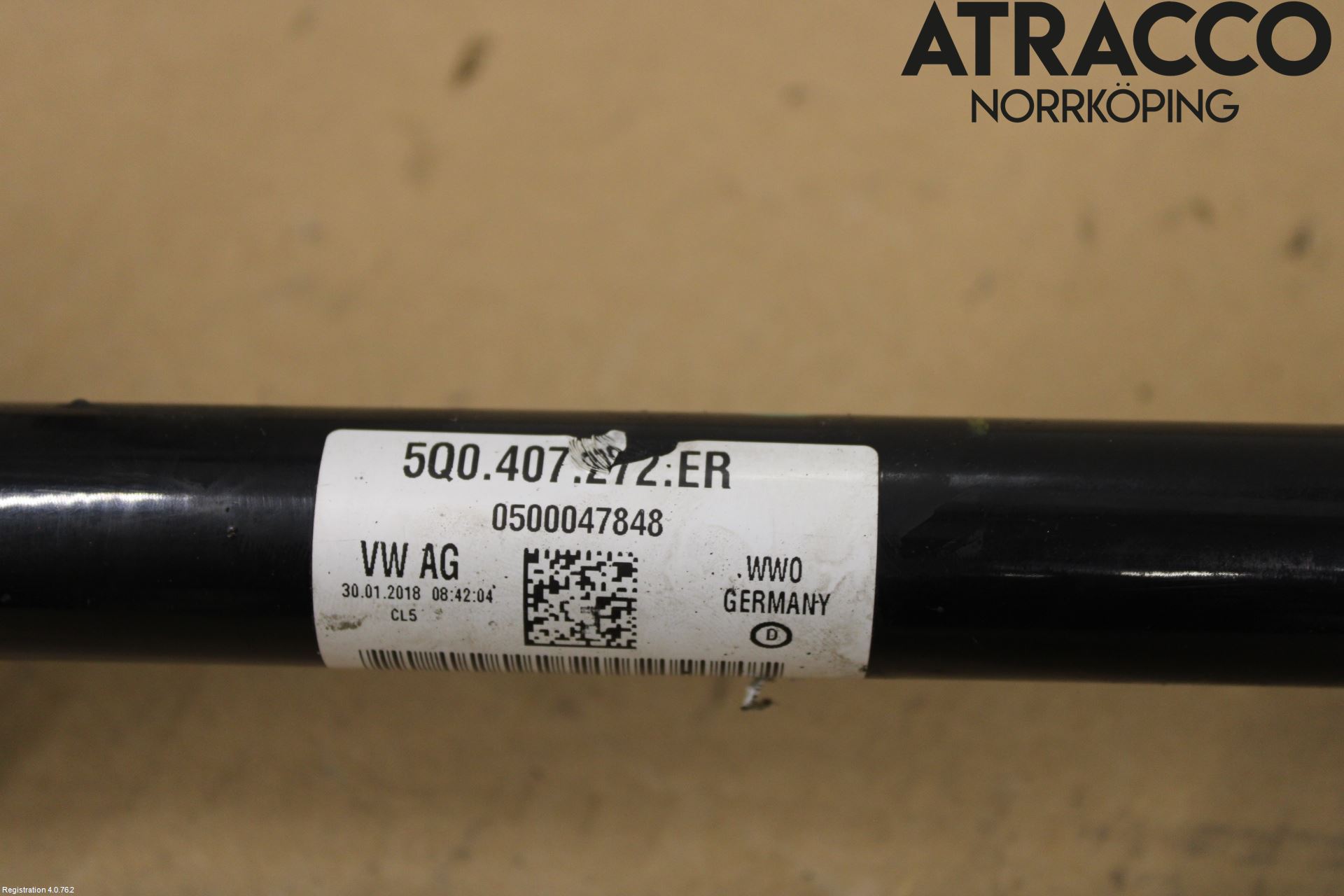 Audi Q2/SQ2 17- Drivaxel Fram Höger