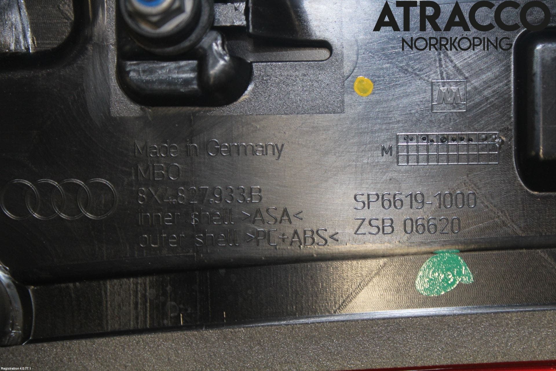 Audi A1/S1 11-18 Spoiler Baklucka