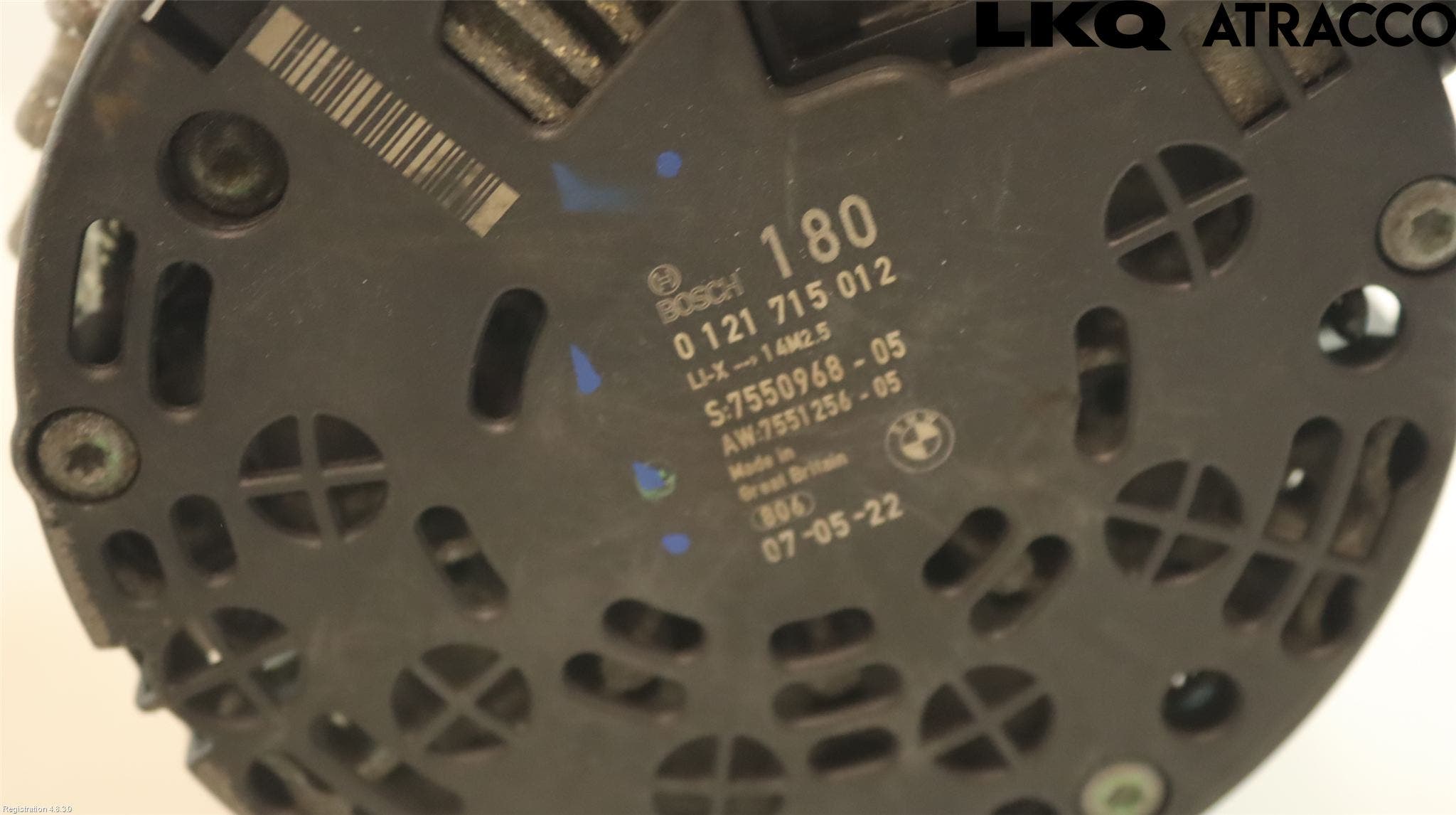 BMW 5 E60/61 Sed/Tou 02-10 Generator