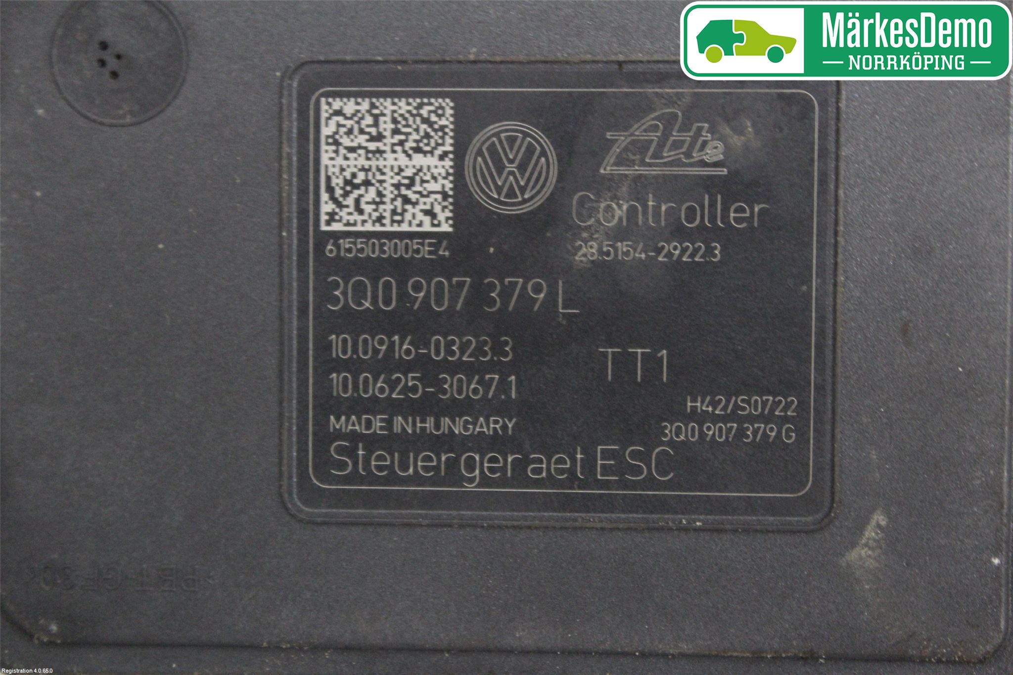 Volkswagen VW GOLF / E-GOLF VII 13-20 Abs Hydraulaggregat