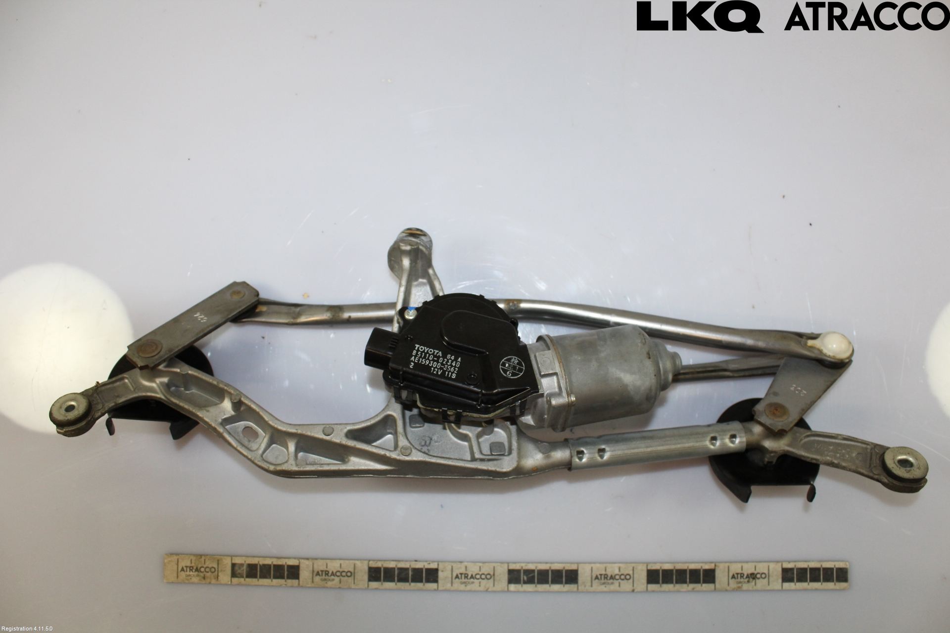 Toyota AURIS 13-19 Torkarmekanism Vindruta