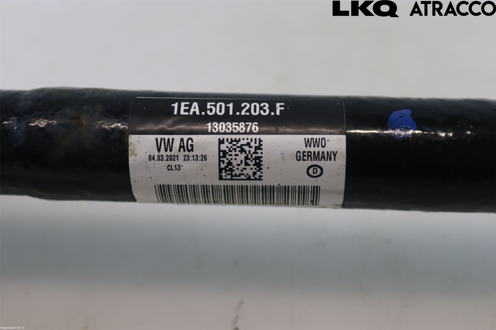 Volkswagen VW ID.4 21- Drivaxel Bak Vänster
