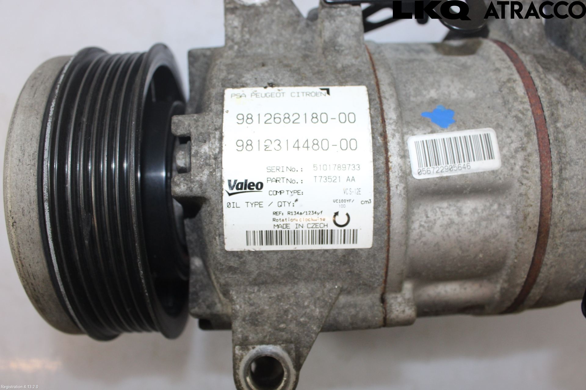 Peugeot 308 14-21 Ac Kompressor