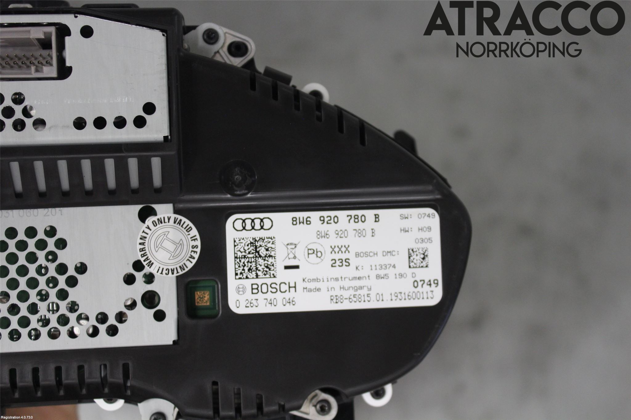 Audi A5 17- Instrument Komb