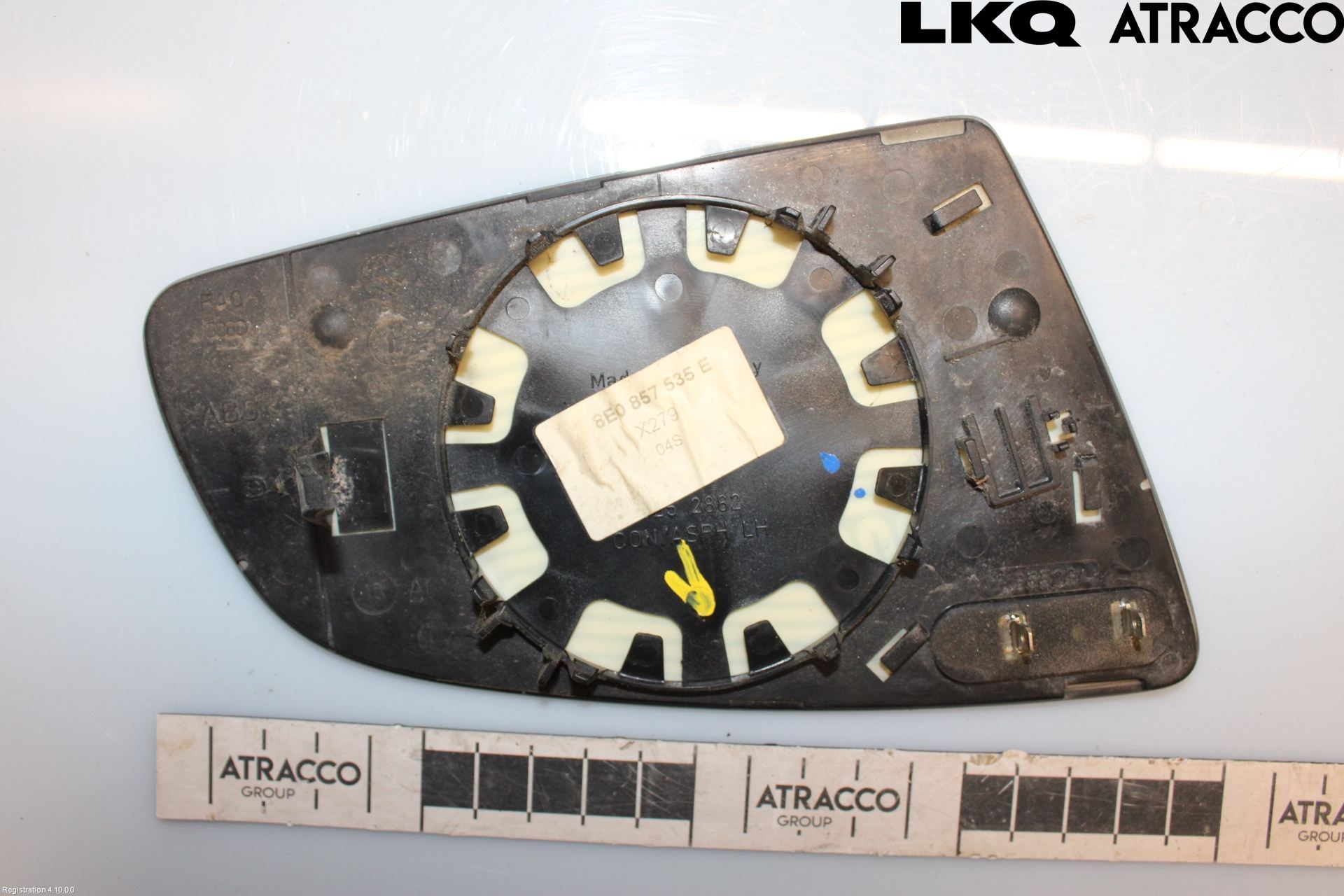 Audi A4/S4 01-05 Spegelglas Vä